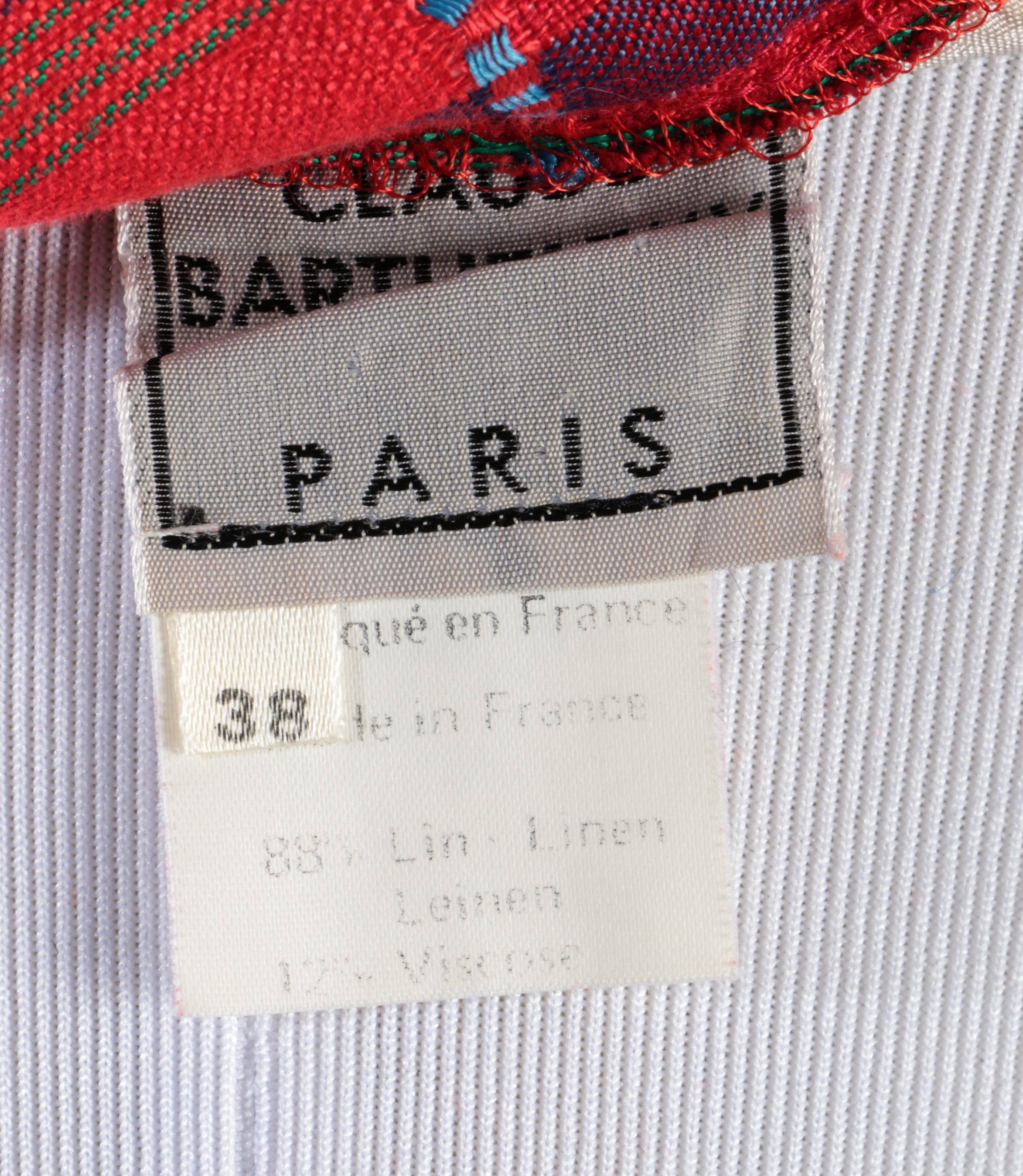 Claude Barthelemy Linen Skirt and Skirt Set