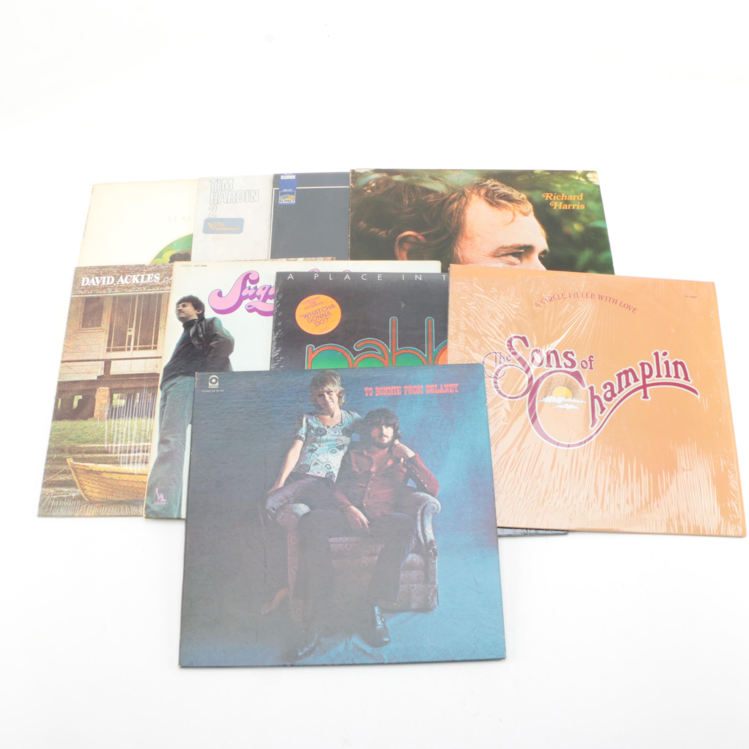 Folk Rock LPs Including Delaney and Bonnie, Pablo Cruise, and Sugarloaf