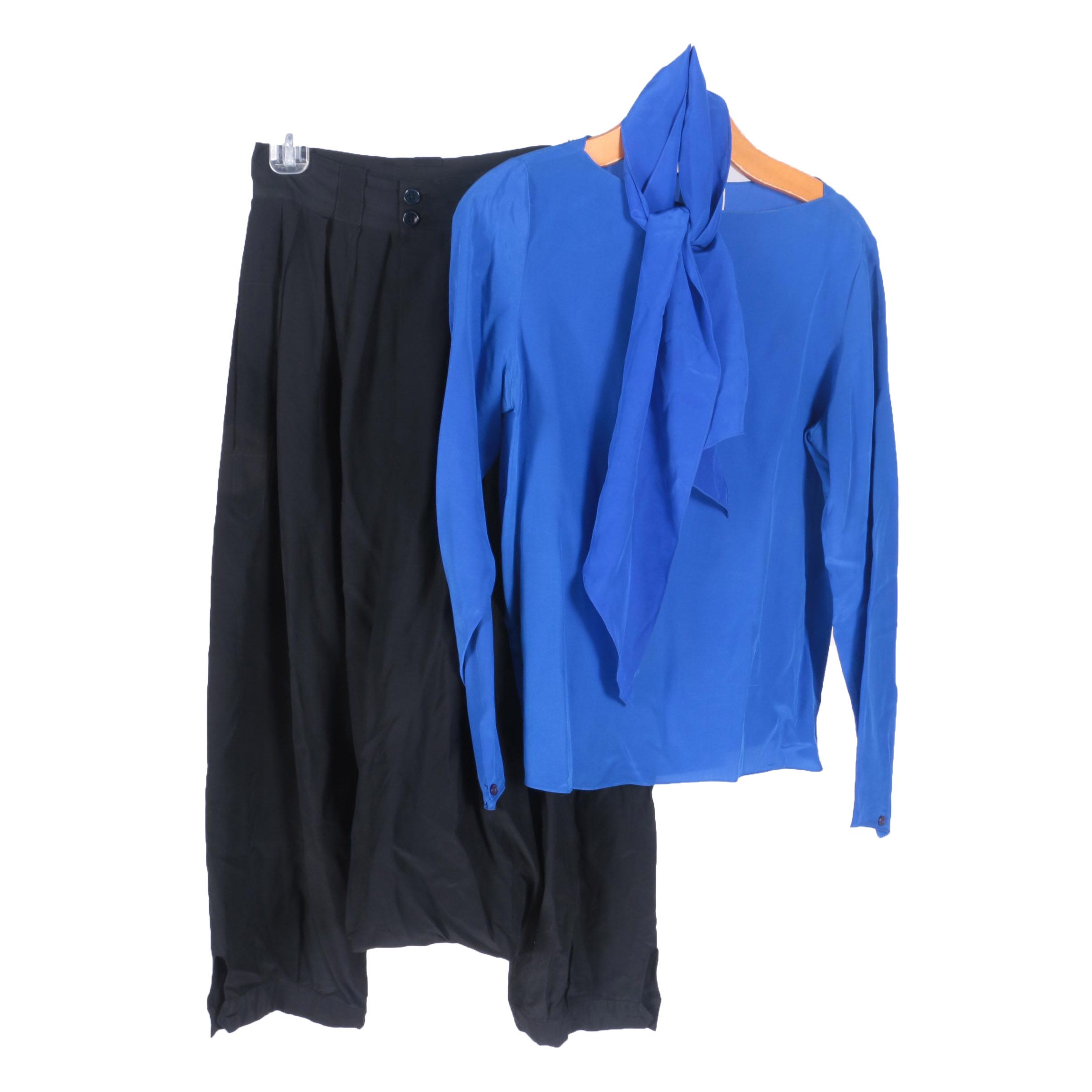 Vintage Oleg Cassini Top and Pinky & Dianne Crop Pants