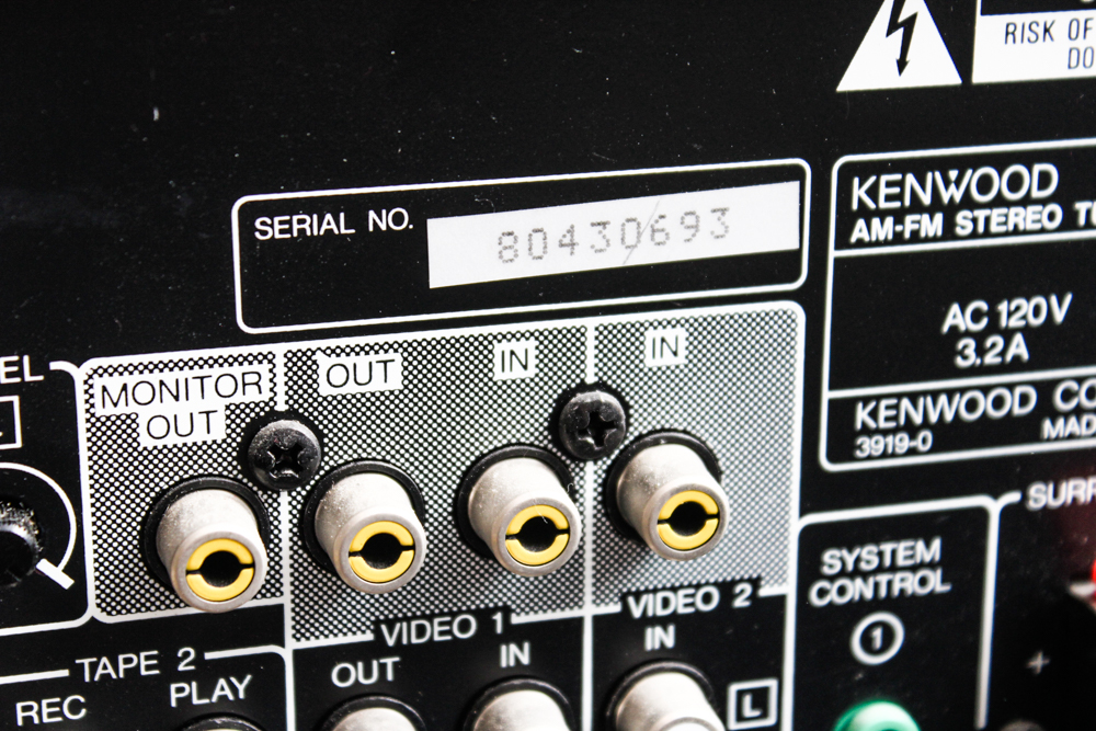 TASCAM DA-88, DA-38, Kenwood Receiver, and TEAC Cassette Deck