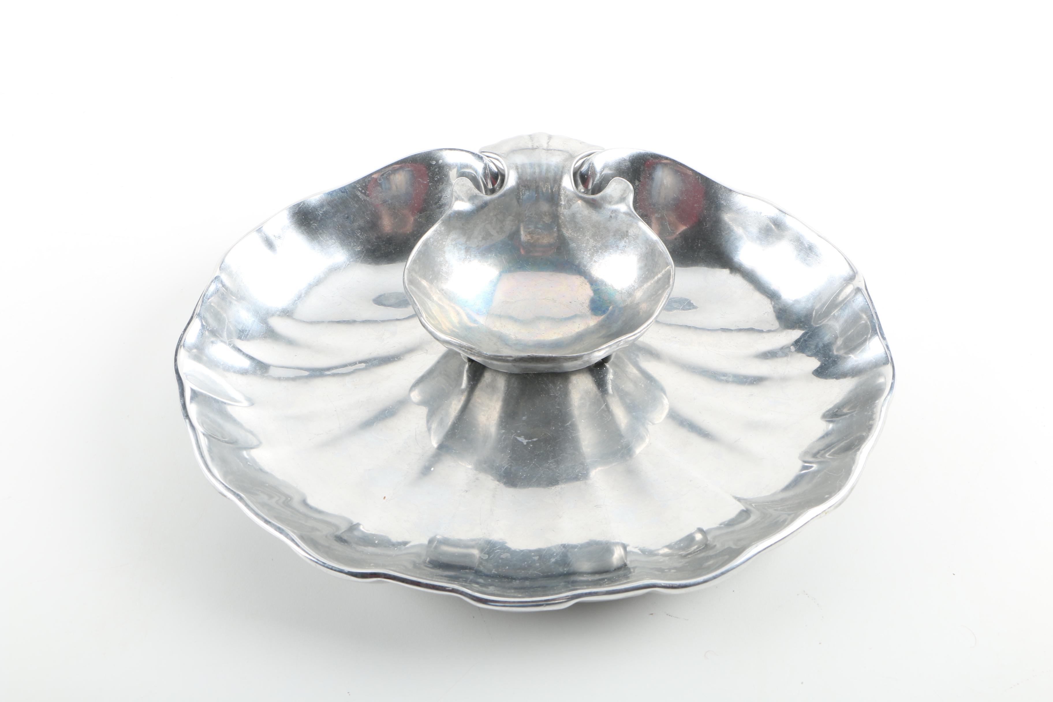 Fitz and Floyd "Coquille" and Wilton Chip and Dip Bowls