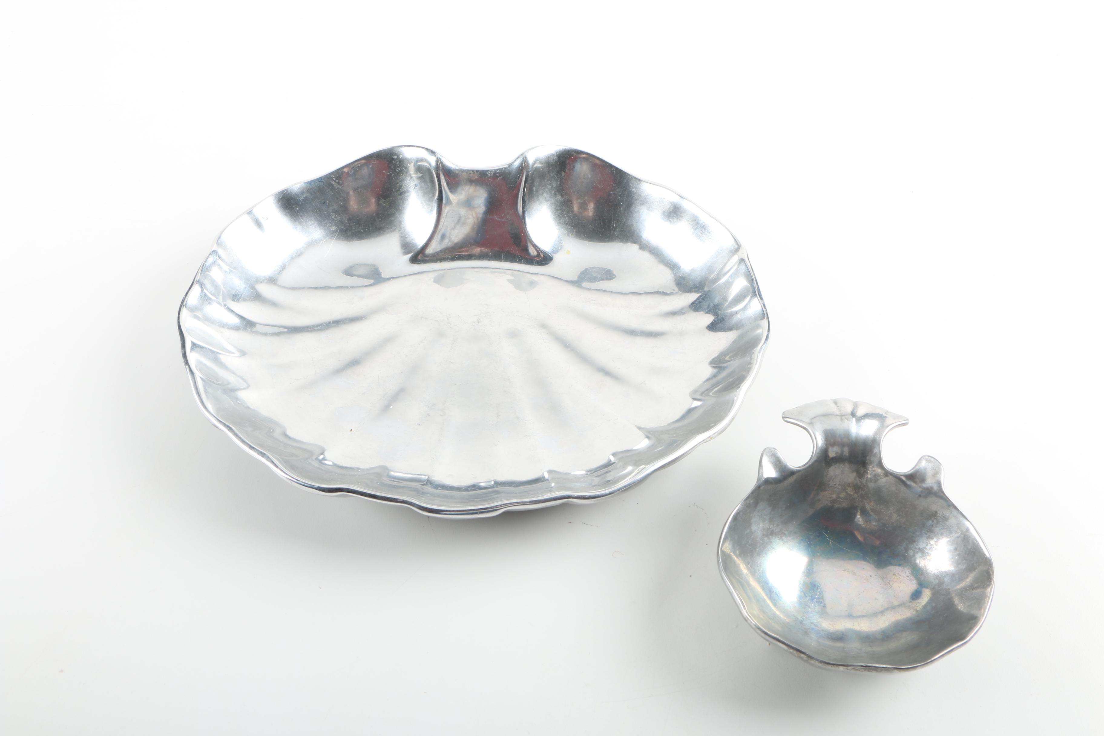 Fitz and Floyd "Coquille" and Wilton Chip and Dip Bowls