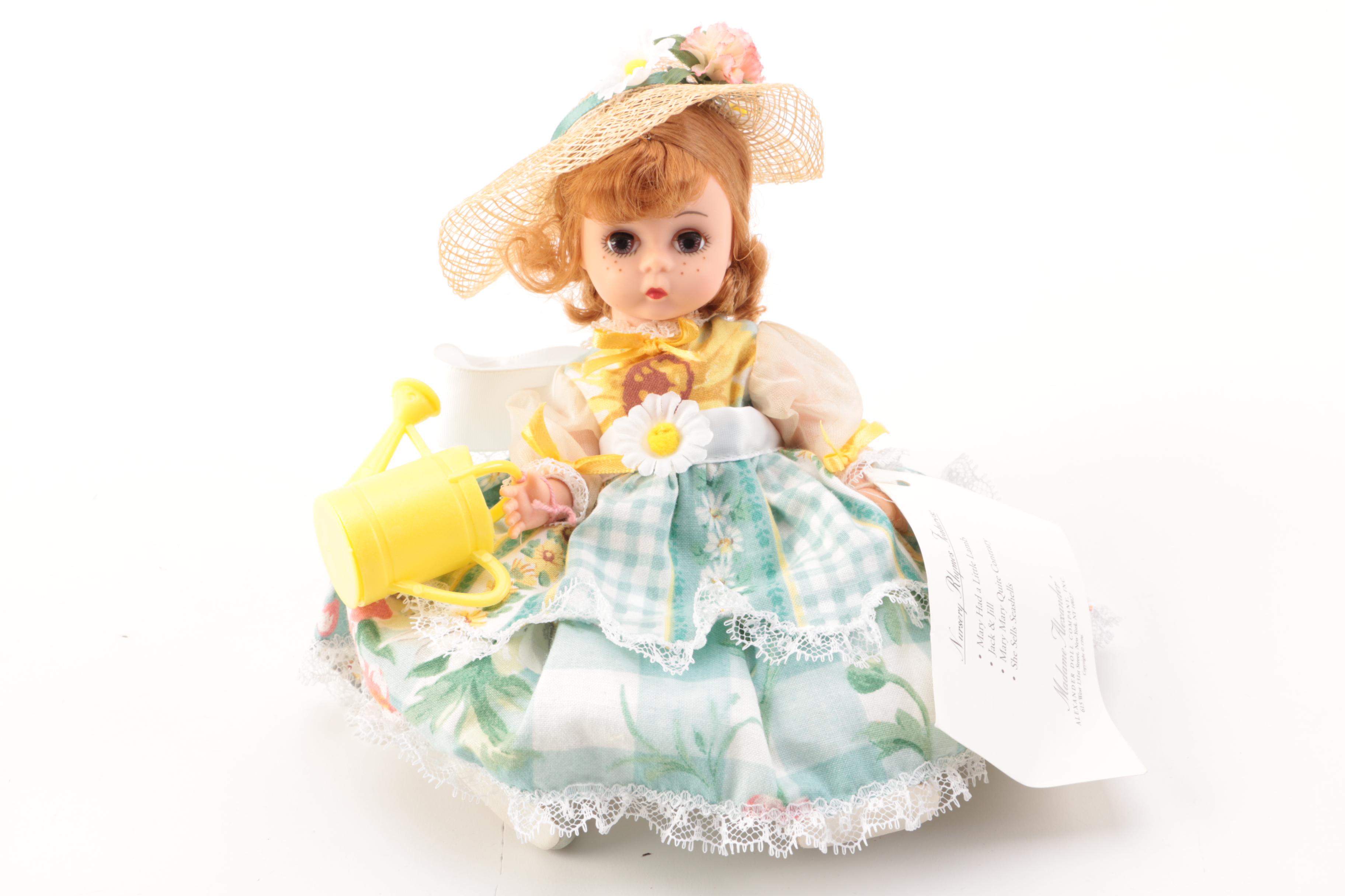 Madame Alexander Dolls Including "Pat A Cake"