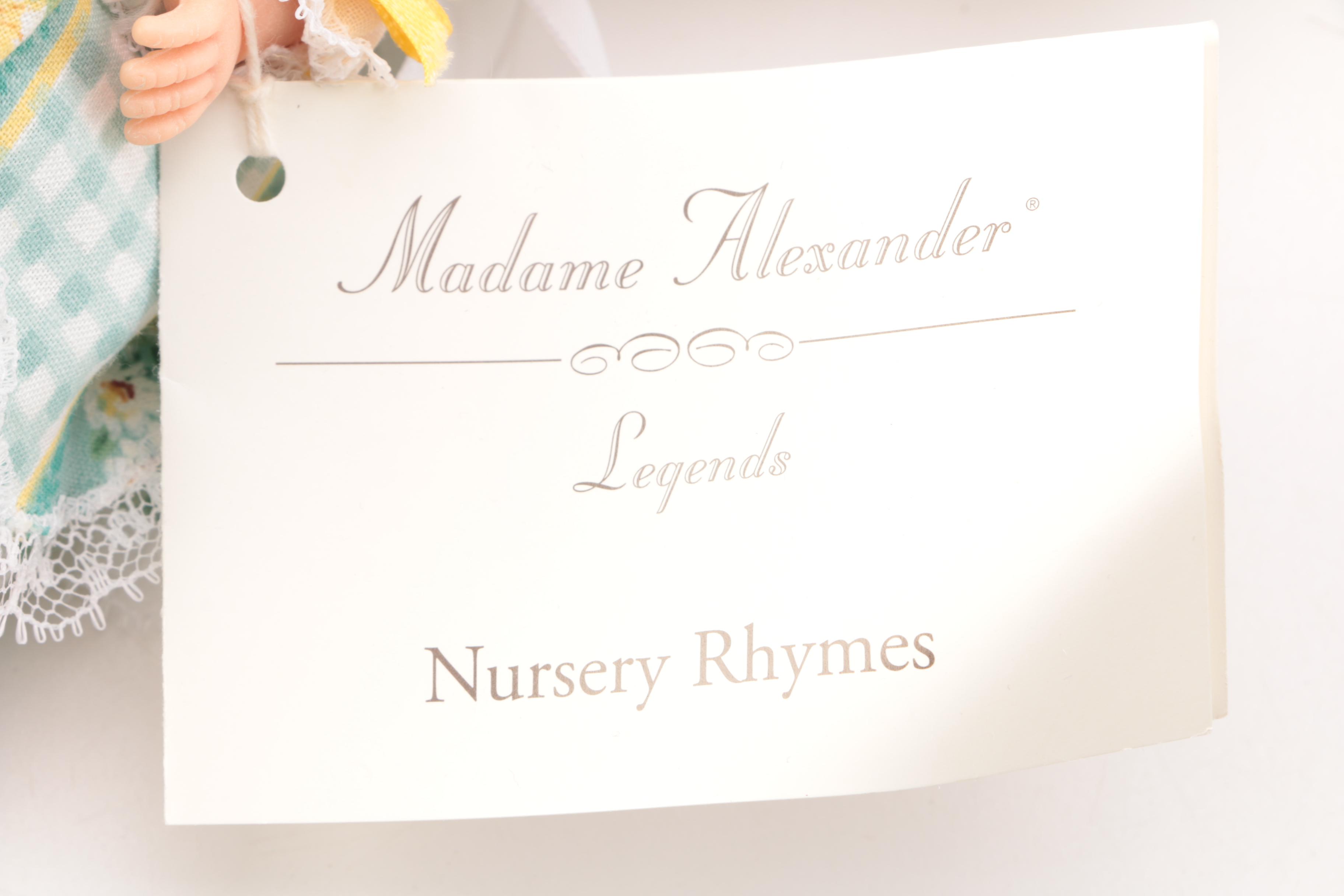 Madame Alexander Dolls Including "Pat A Cake"