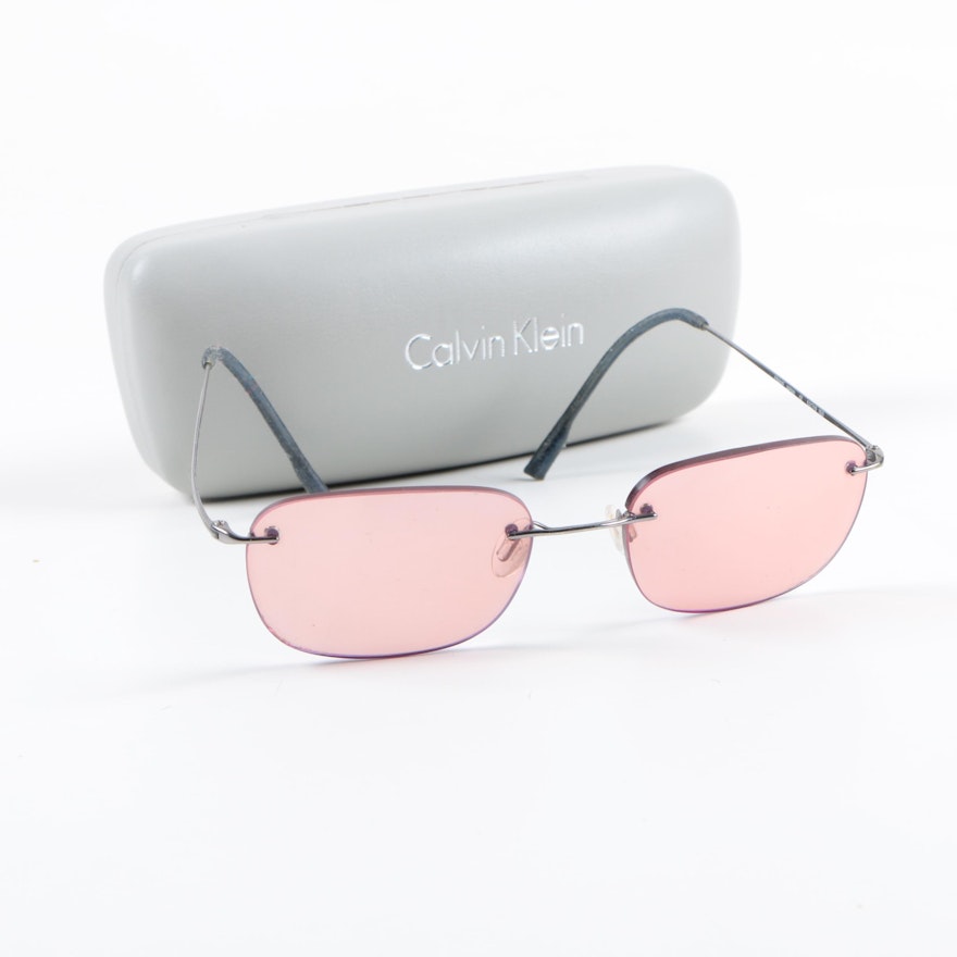 Calvin Klein Tinted Prescription Lens Eyeglasses