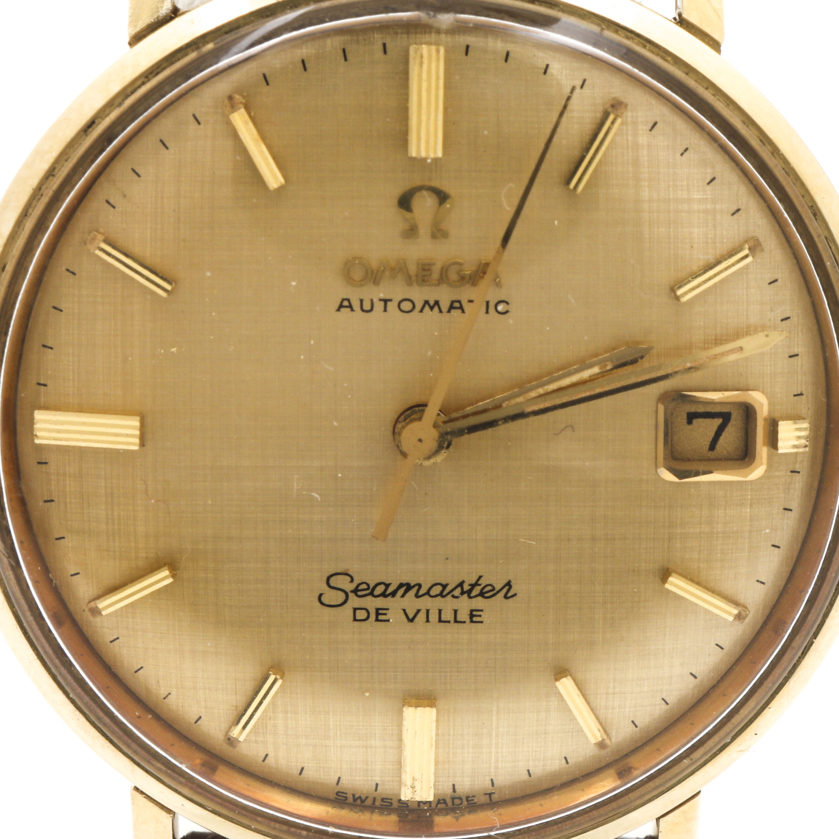 Omega 14K Yellow Gold "Seamaster De Ville" Watch