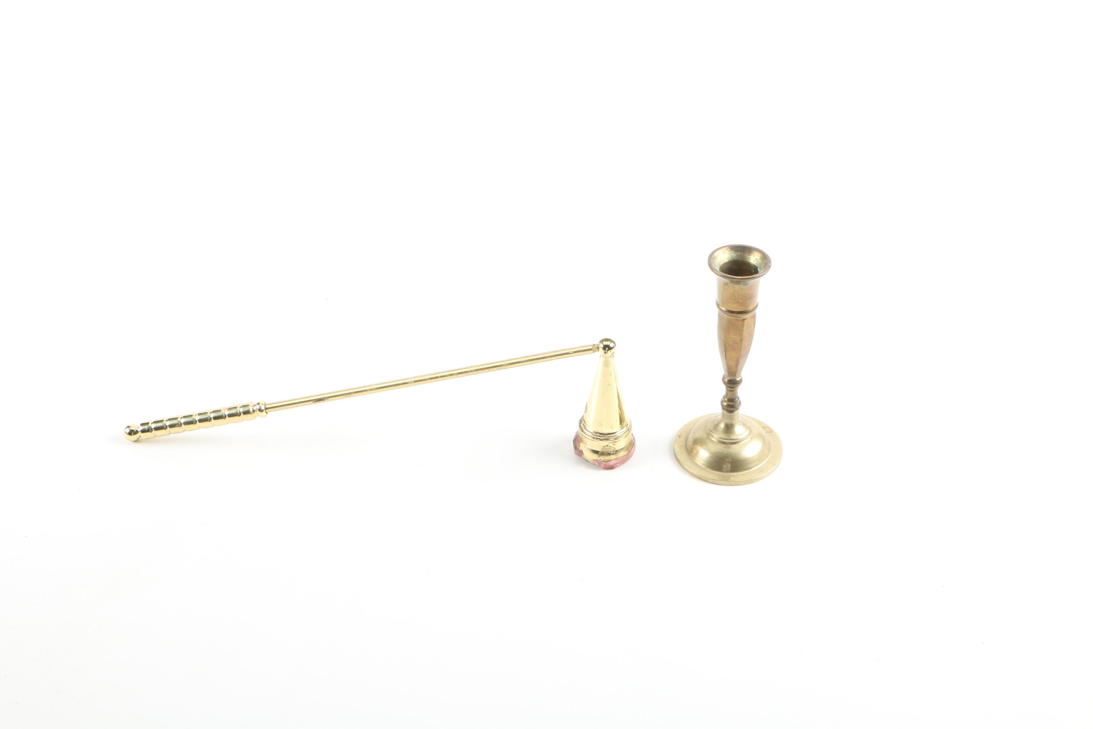 Assortment of Brass Décor