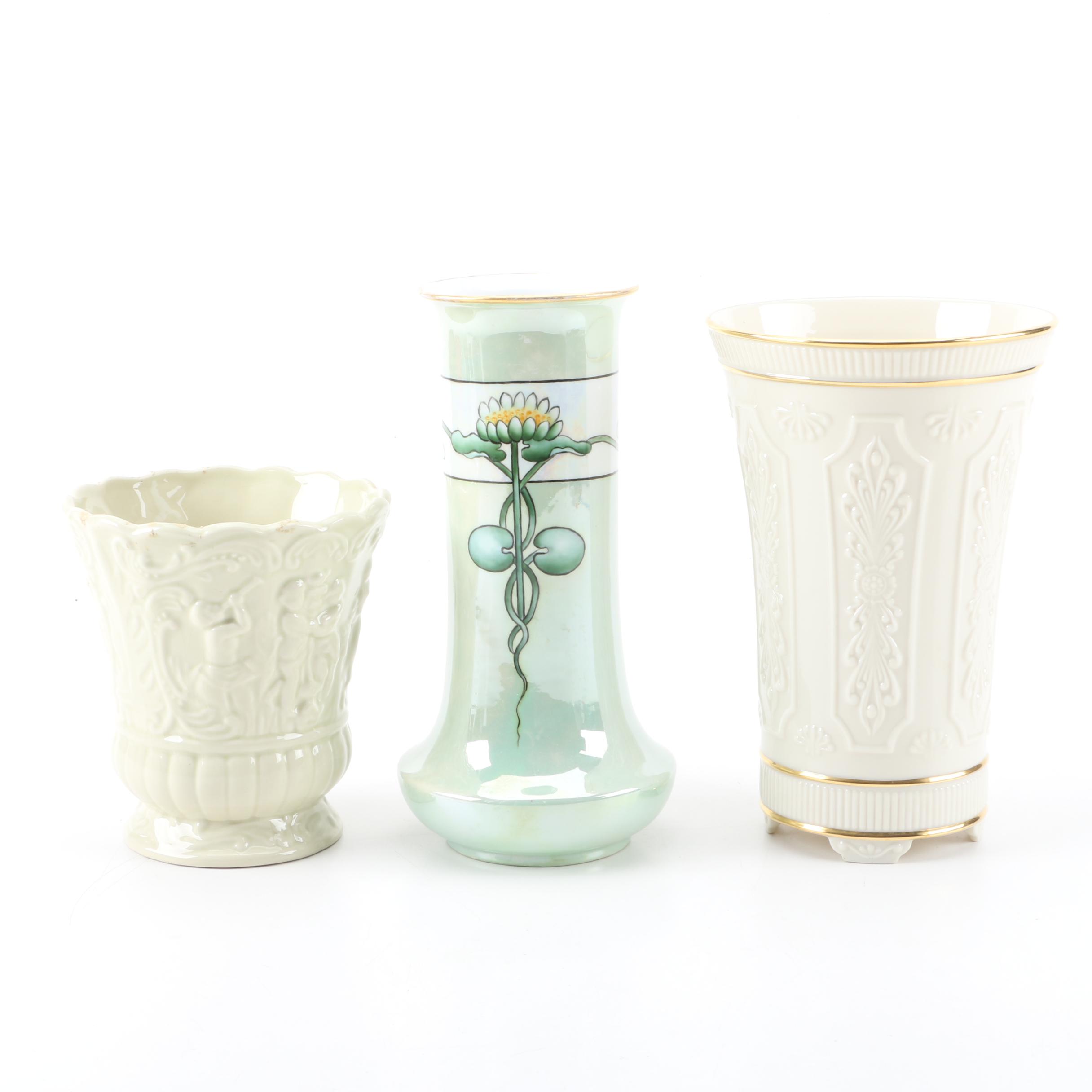 Assorted Vases Including Lenox