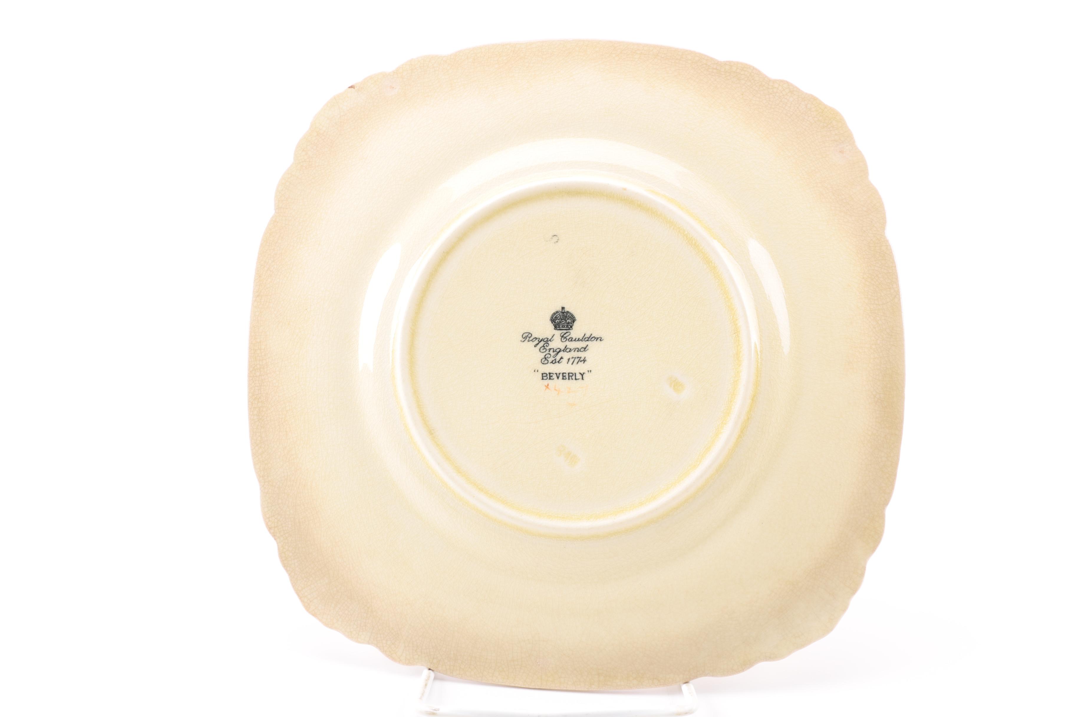 Vintage Royal Cauldon "Beverly" Plates