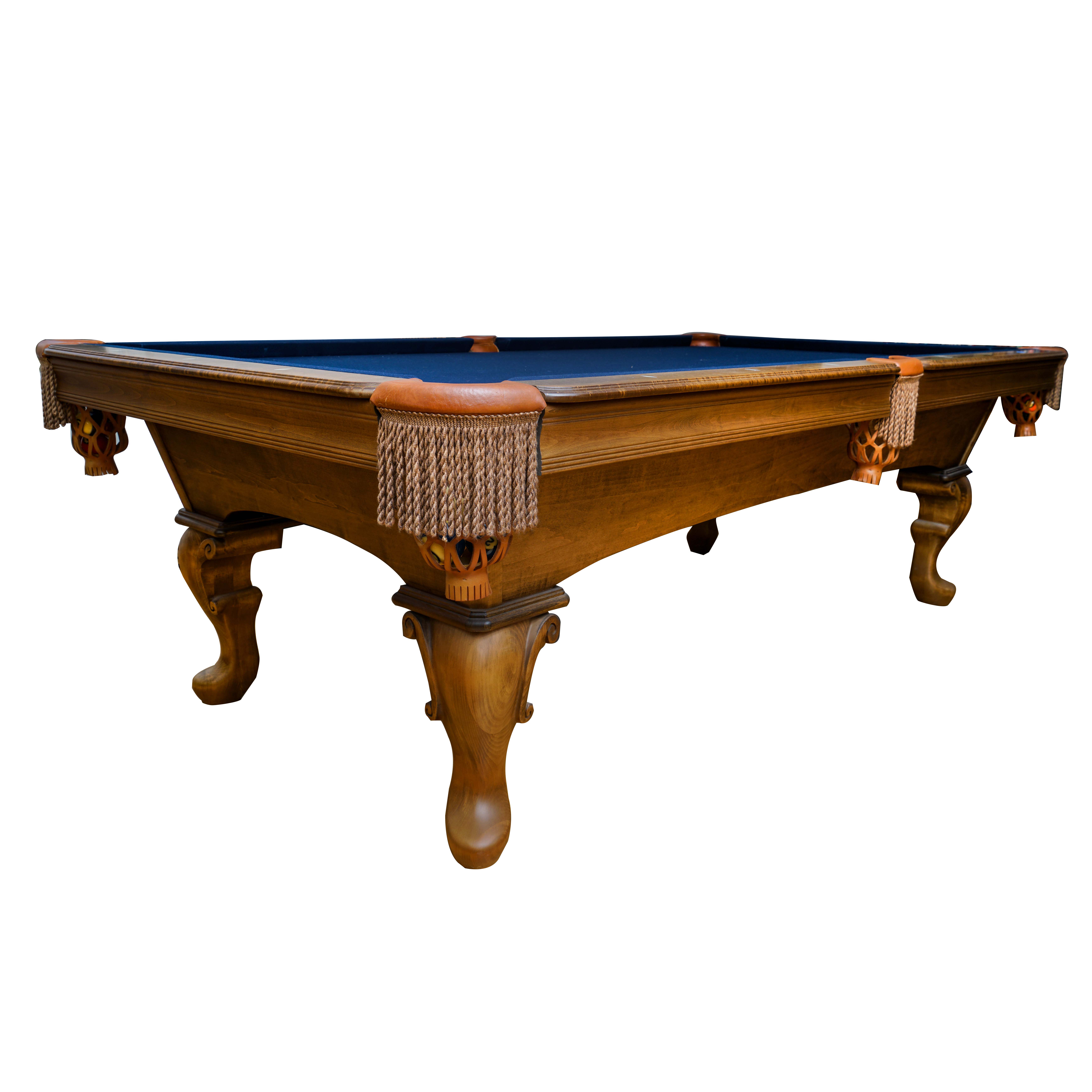 Olhausen Billiards Table with Brunswick Cue Rack