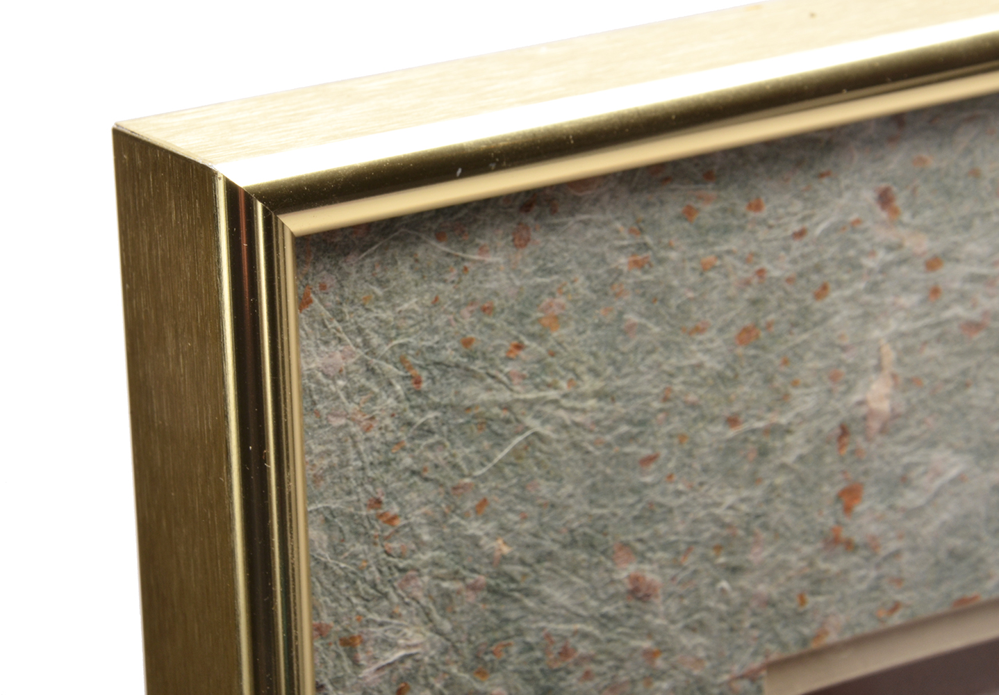 Bonnie Elvidge Embellished Watercolor Painting on Handmade Paper