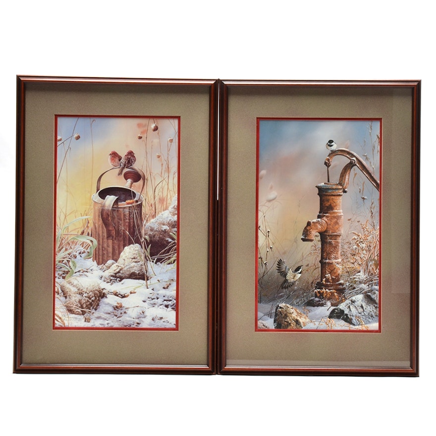 Two Christopher Walden Signed Limited Edition Offset Lithographs