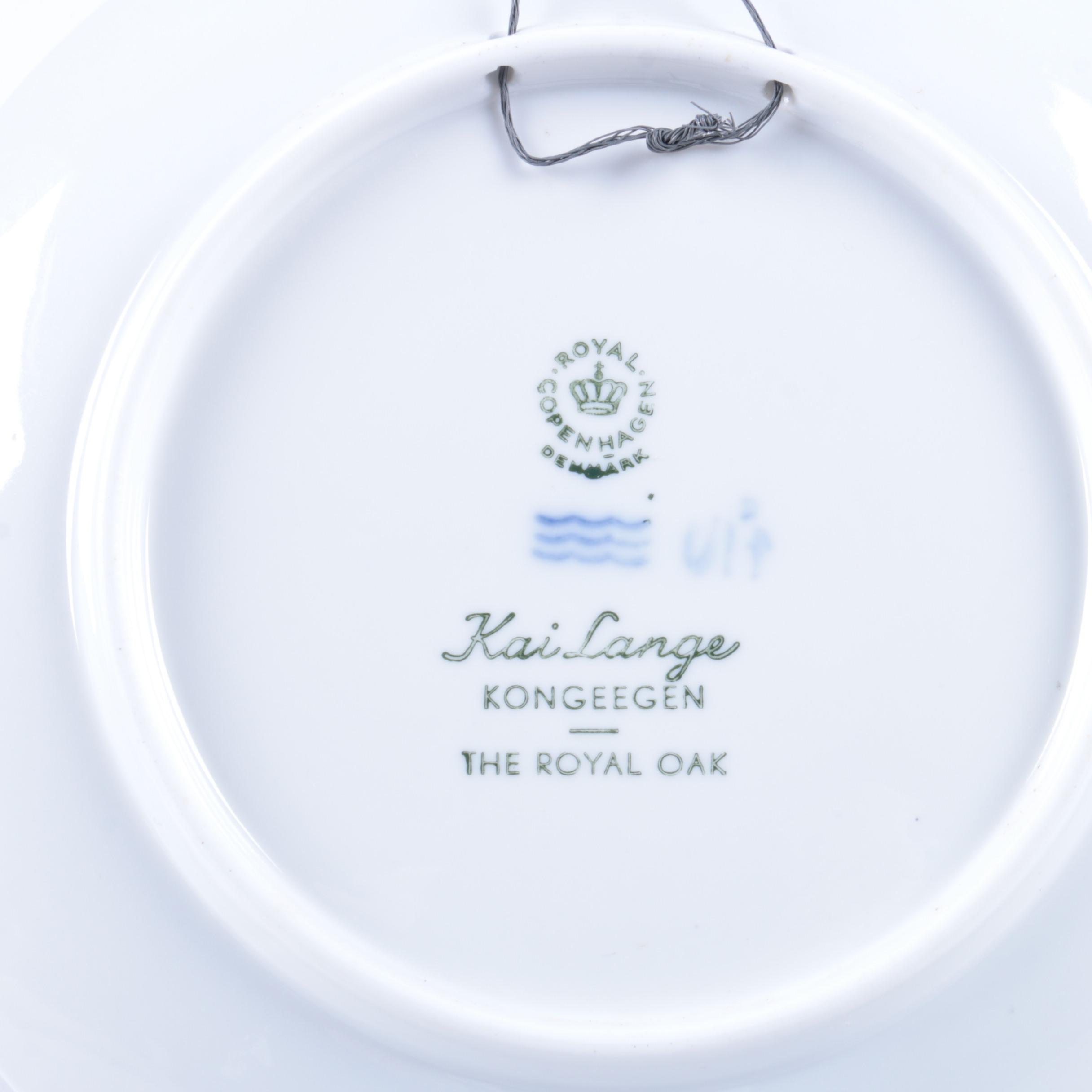 Vintage Royal Copenhagen Decorative Christmas Plates