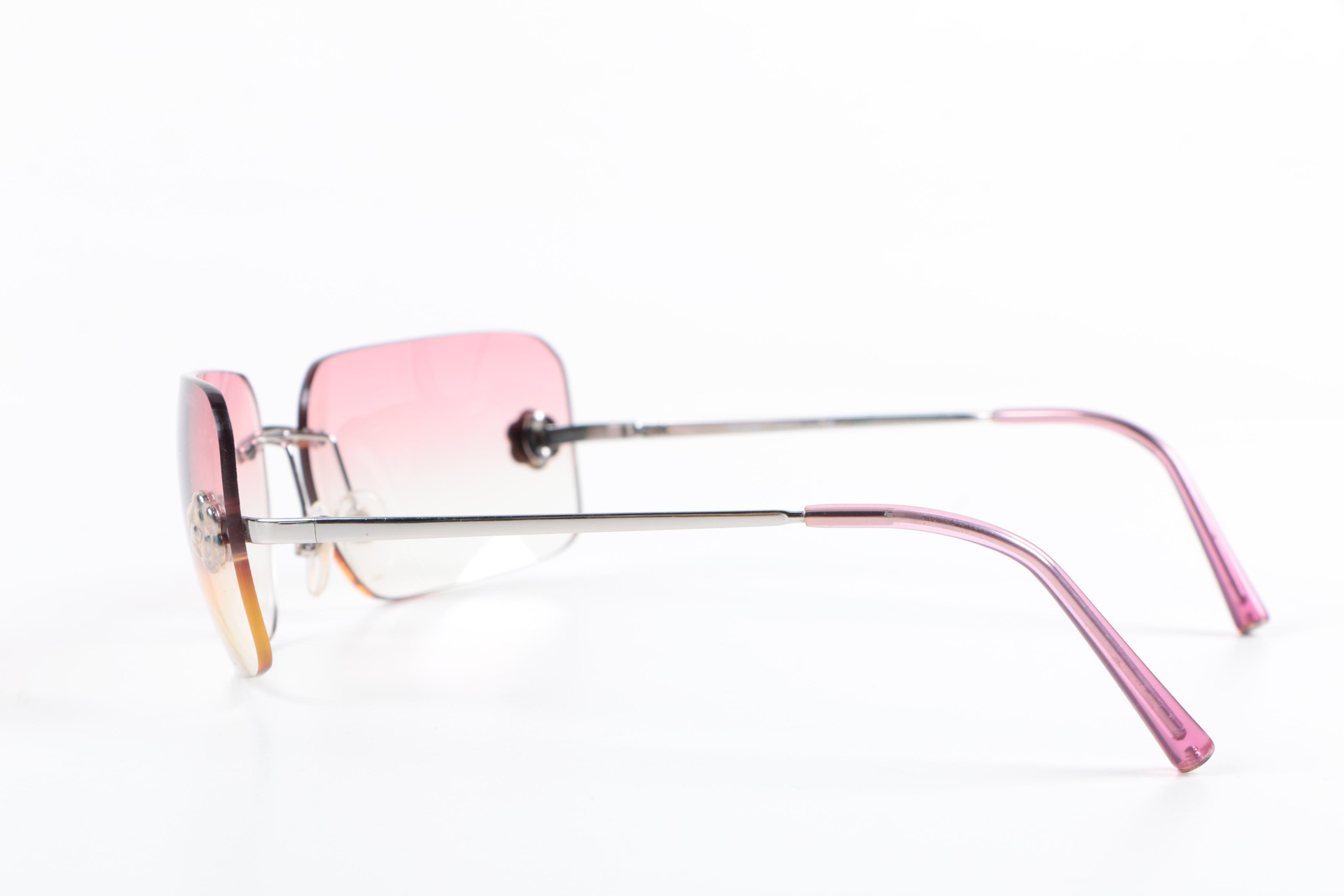 Vintage Chanel 4085 Camelia Flower Sunglasses