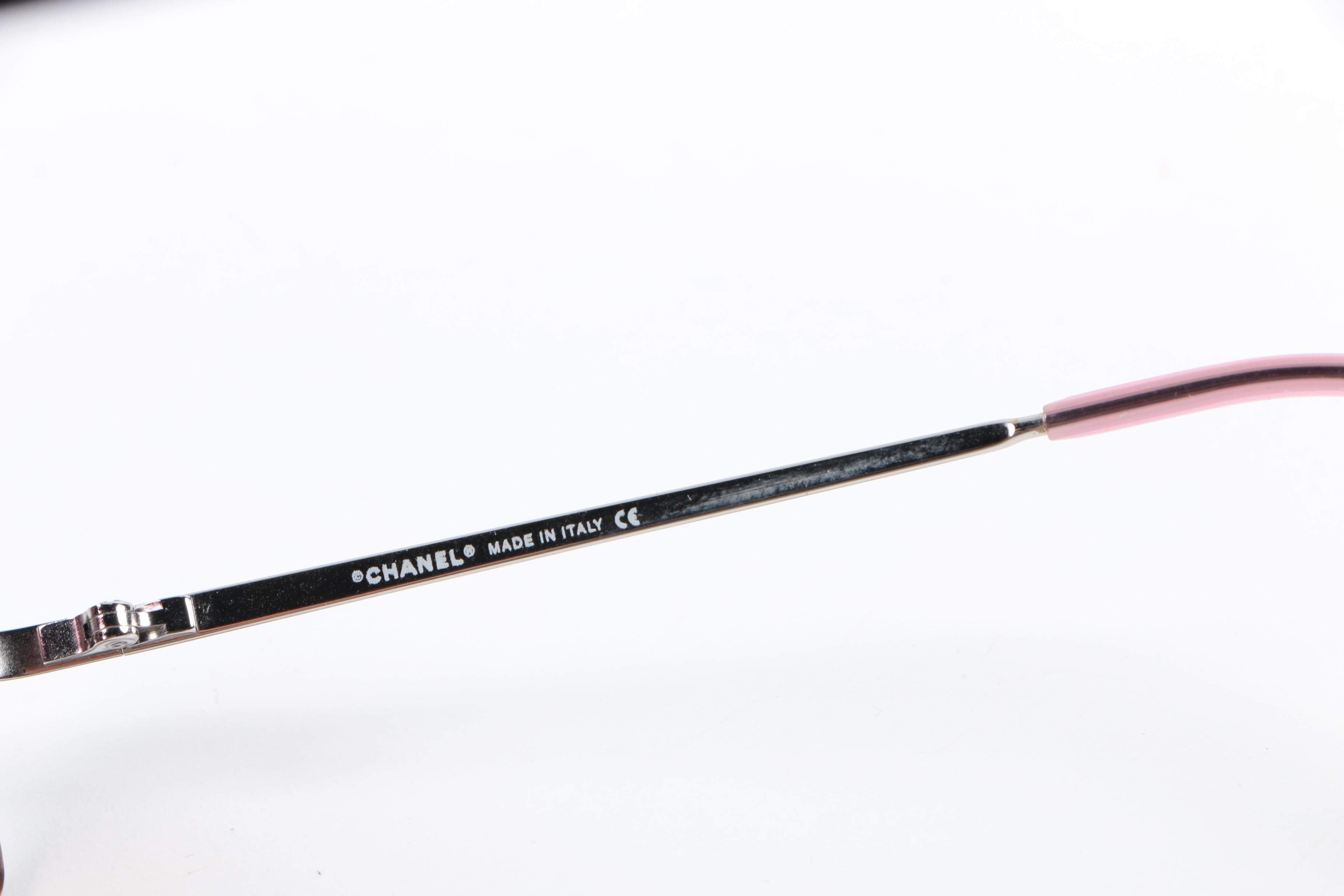 Vintage Chanel 4085 Camelia Flower Sunglasses