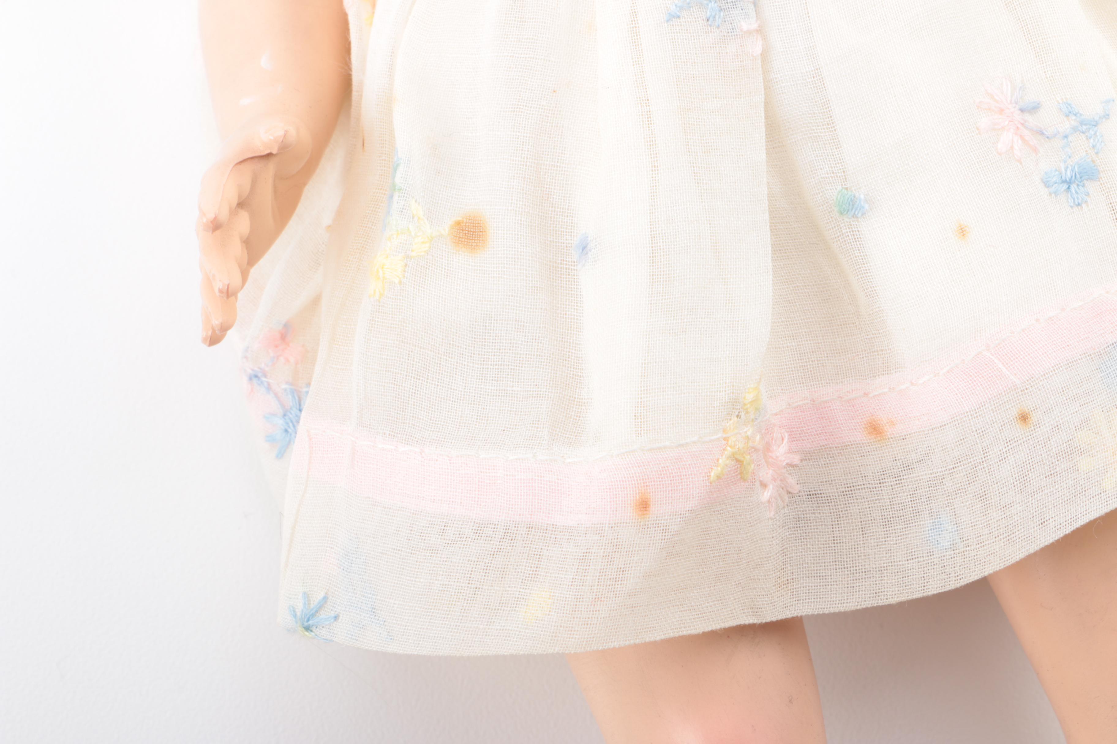 Vintage Effanbee "Tintair Honey"  Doll and Nancy Ann Storybook Dolls