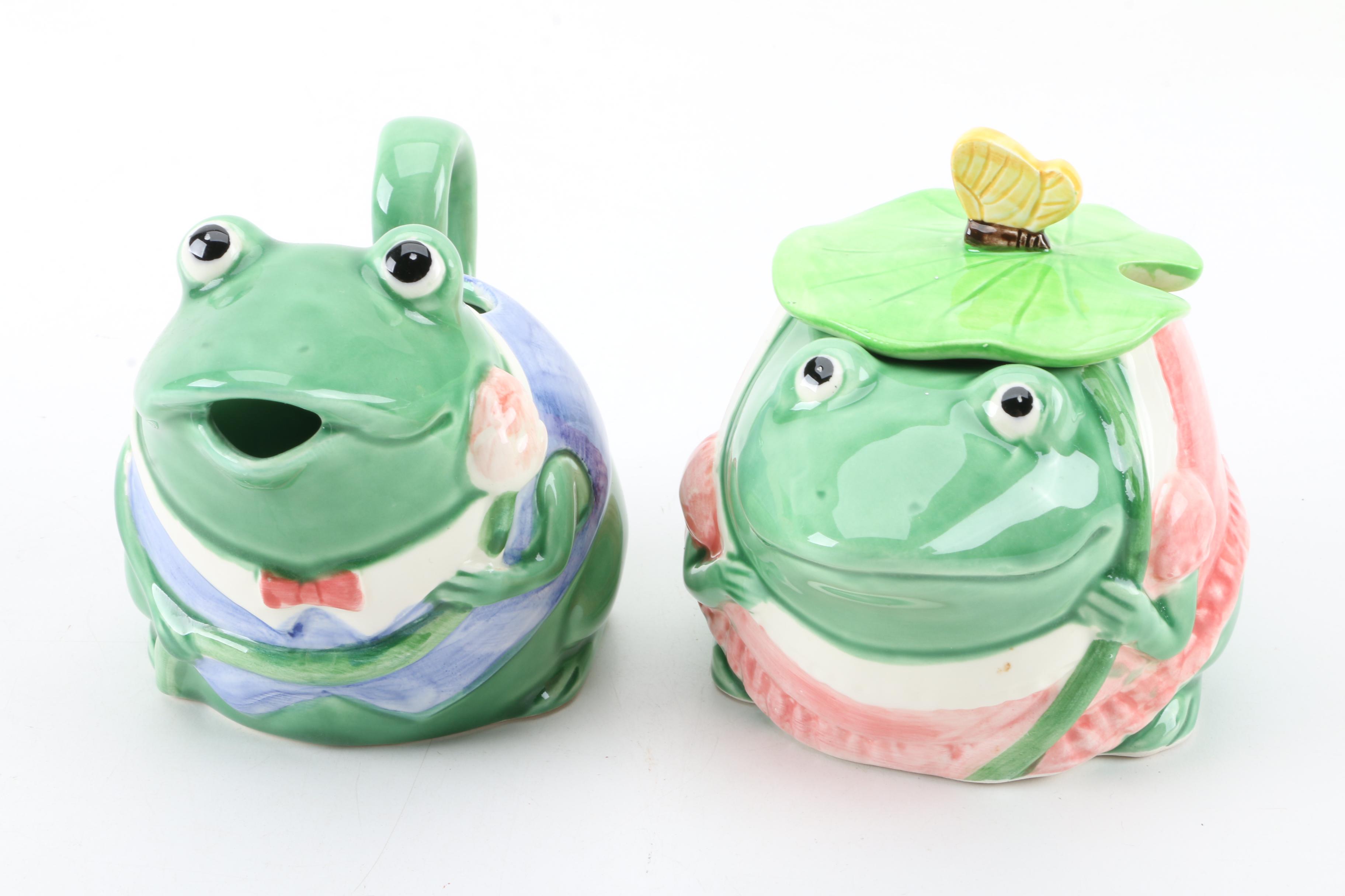 Glass and Ceramic Tableware Including Fostoria "American"