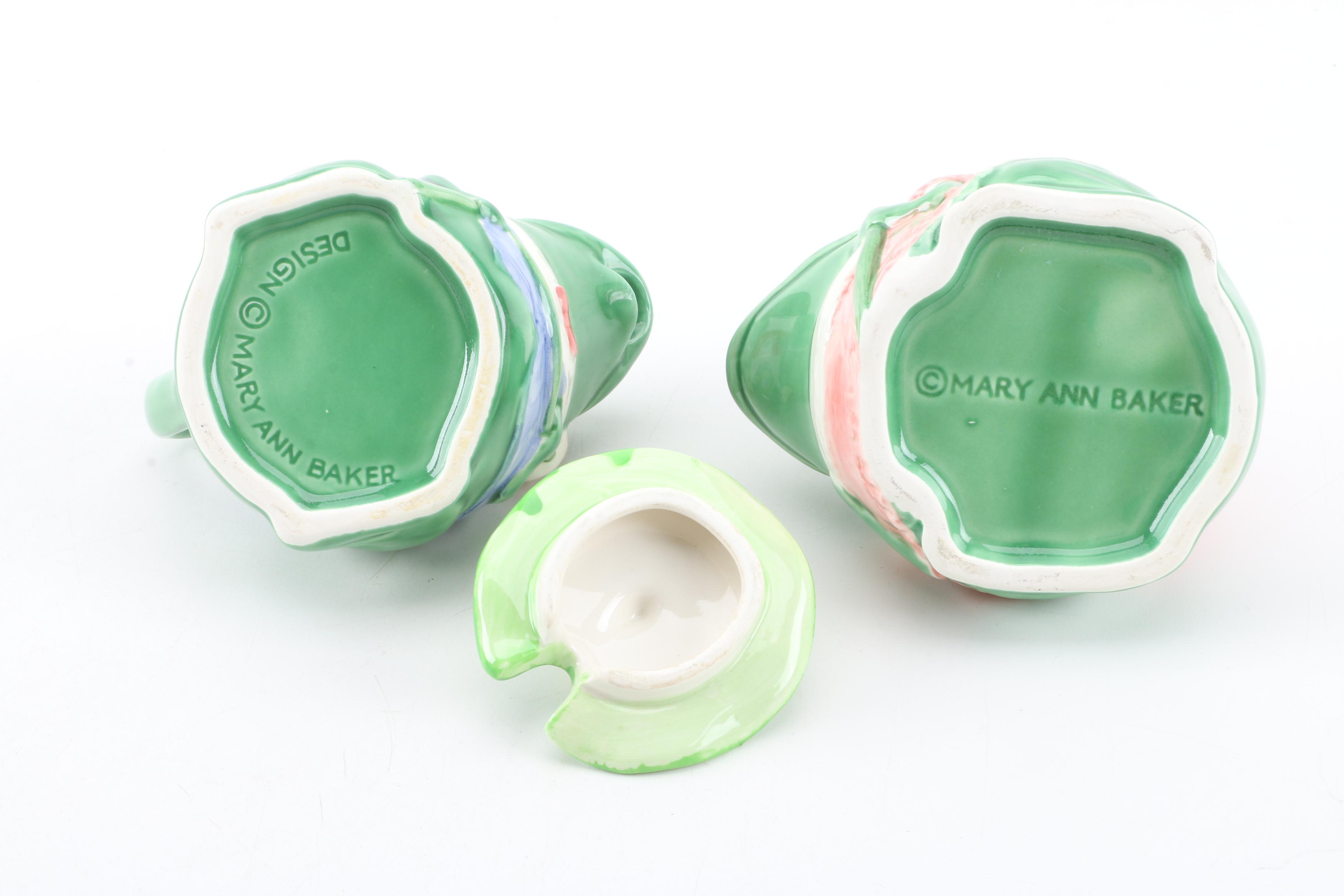 Glass and Ceramic Tableware Including Fostoria "American"