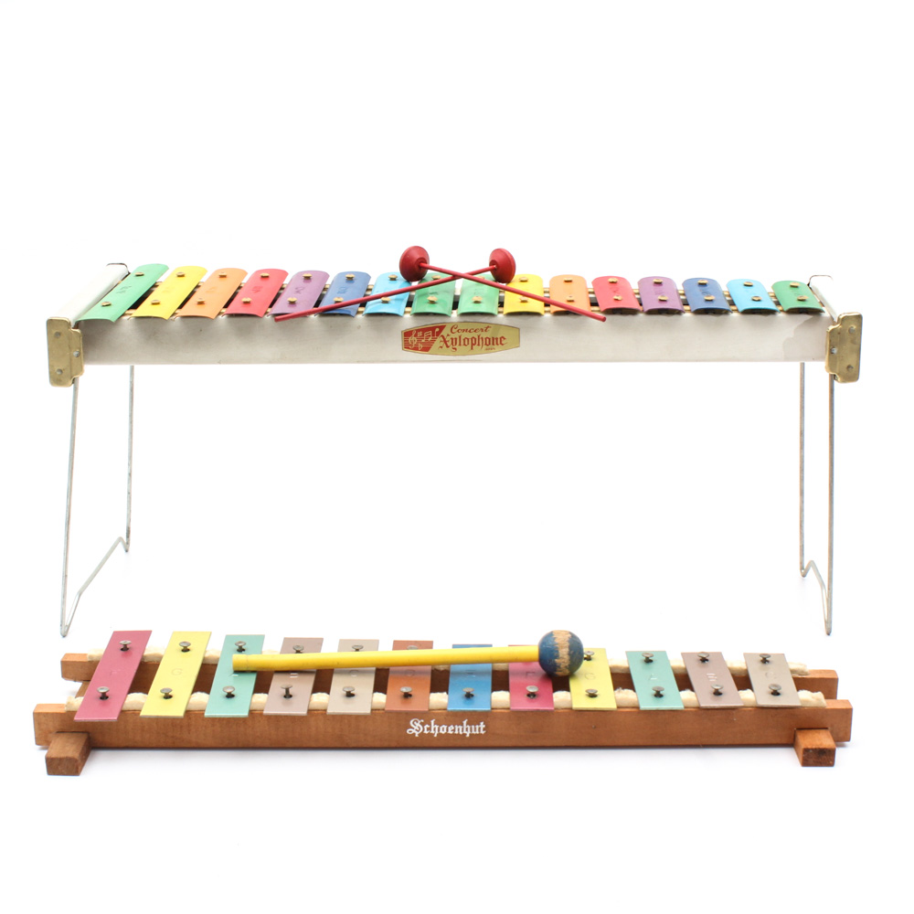 Schoenhut and Other Vintage Xylophones
