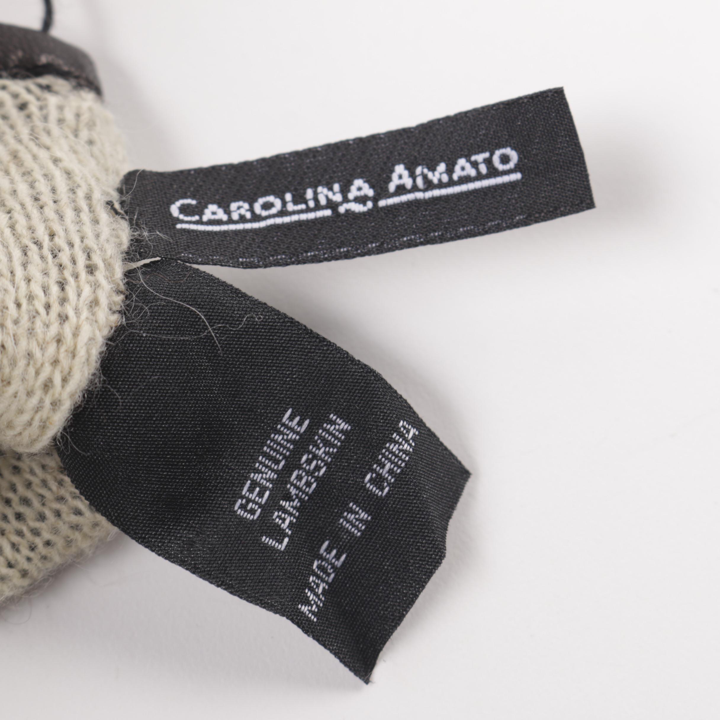 Women's Leather and Cashmere Gloves