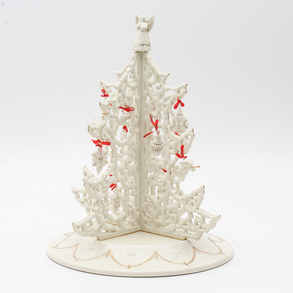 Lenox Christmas Tree and Ornaments