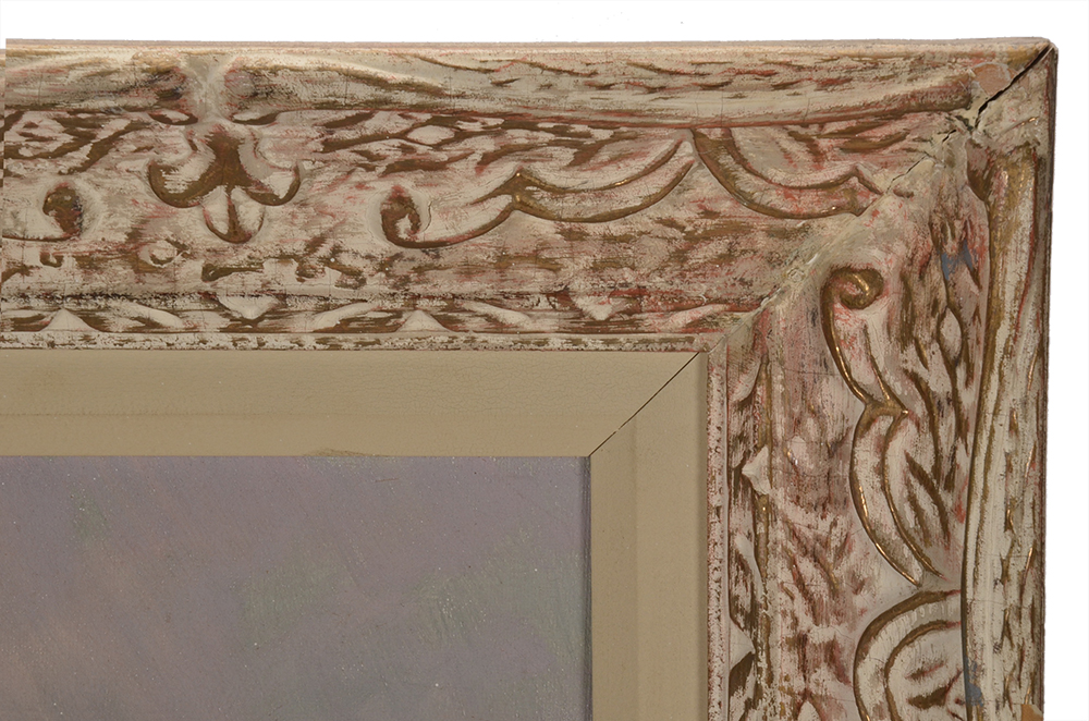 Franz Wallis Oil on Canvas Seascape Painting