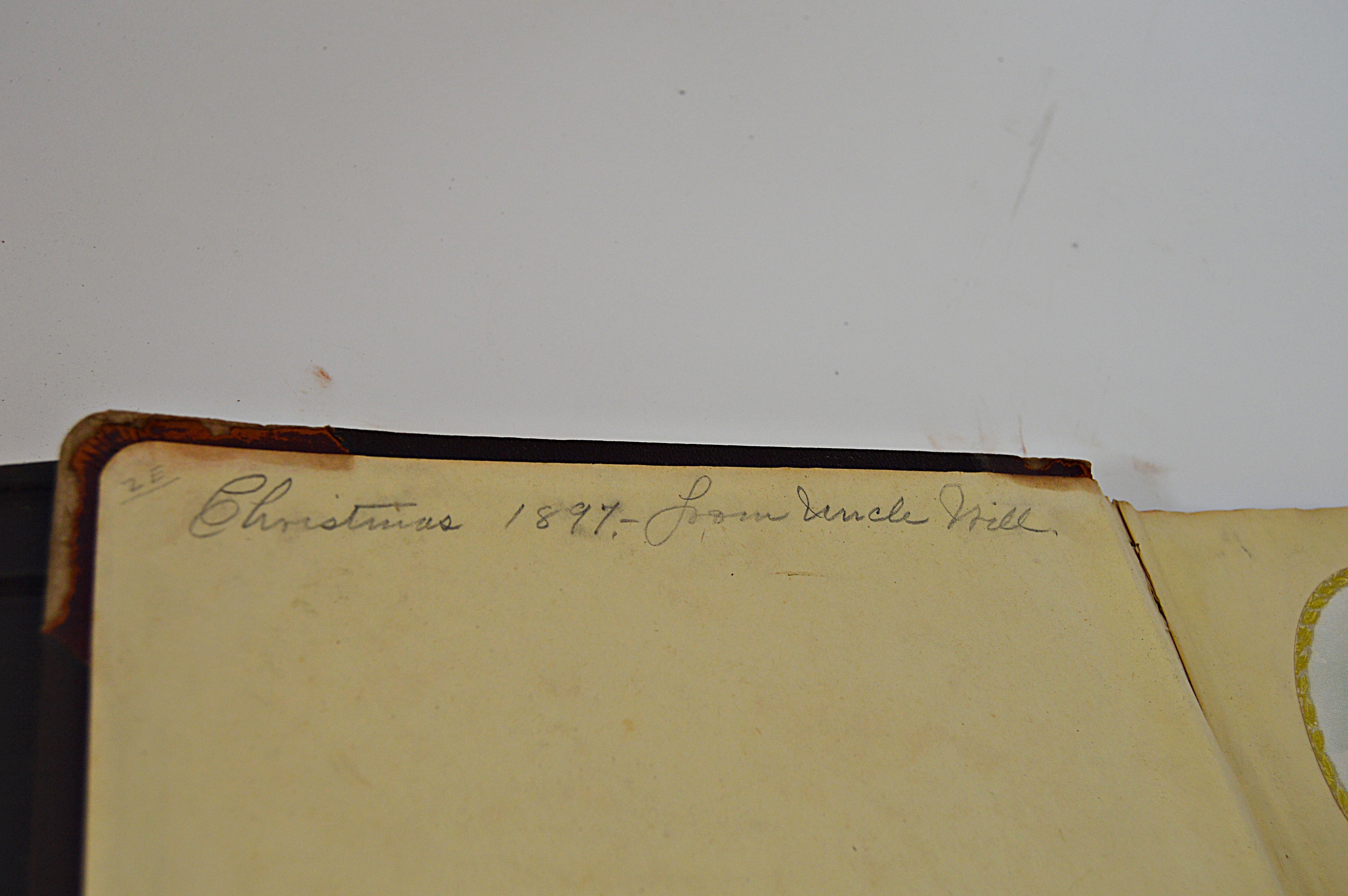 Victorian Era Scrapbook with Advertising Cards