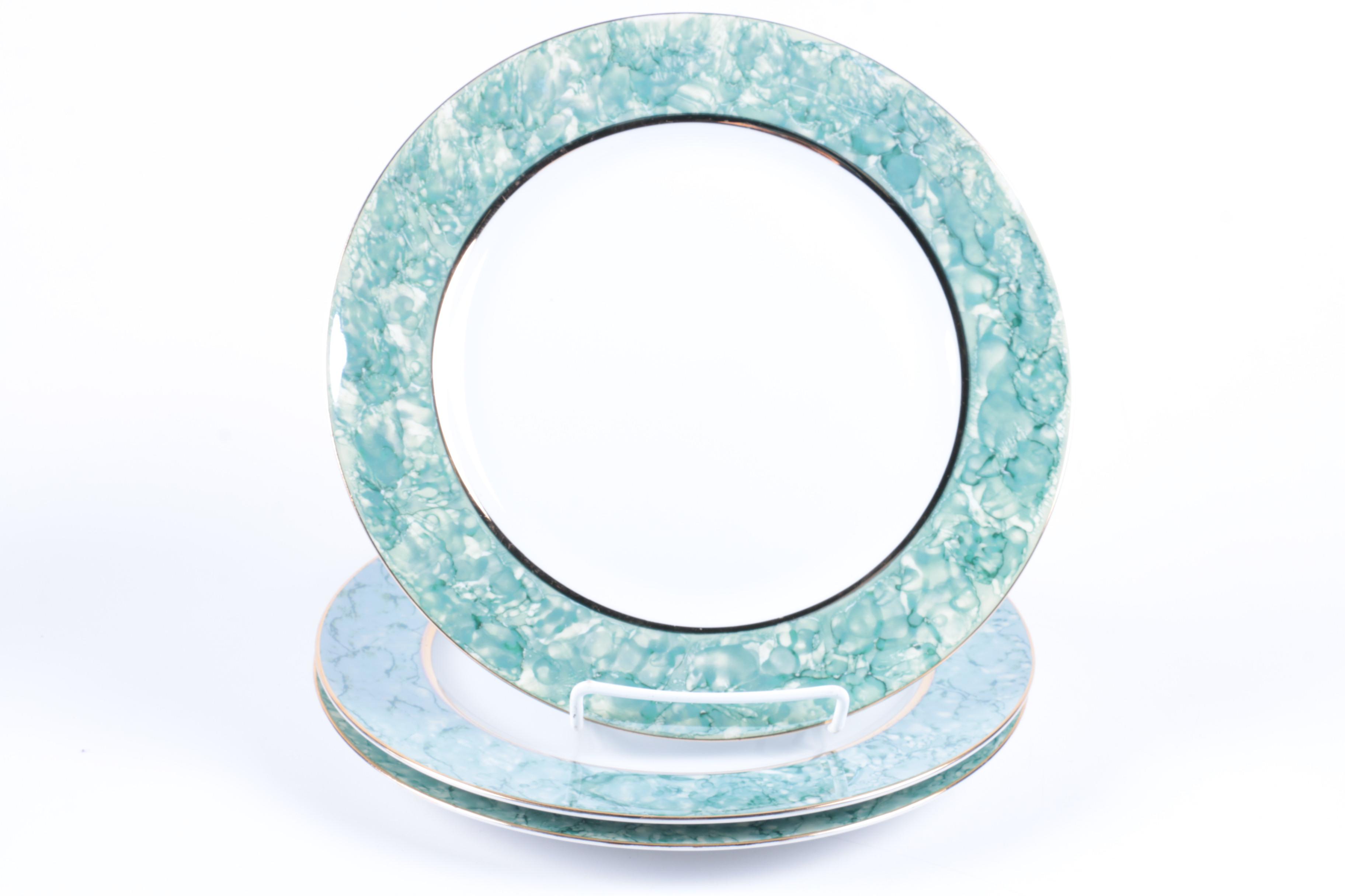 Japanese Marbled Rim Tableware