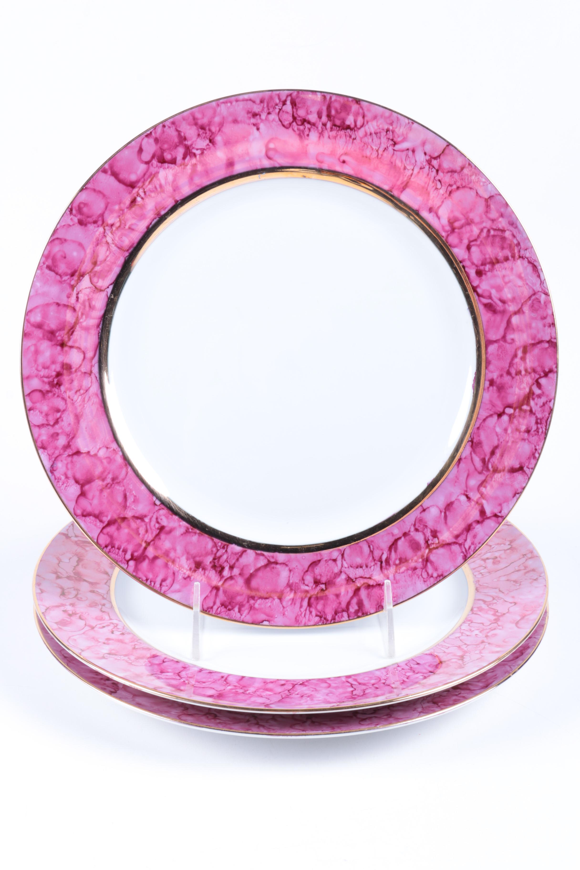 Japanese Marbled Rim Tableware