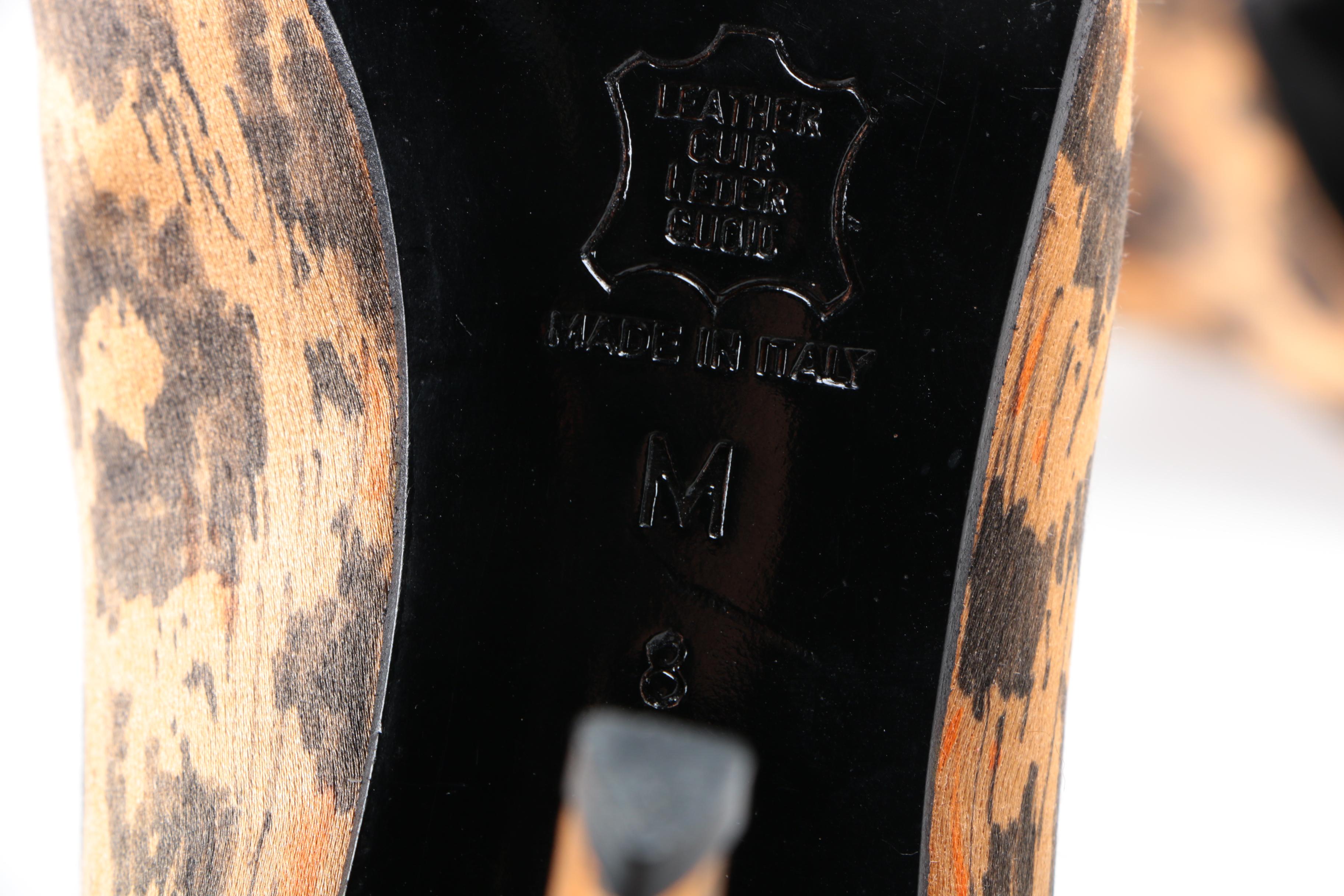 Yves Saint Laurent Cheetah Print Pumps