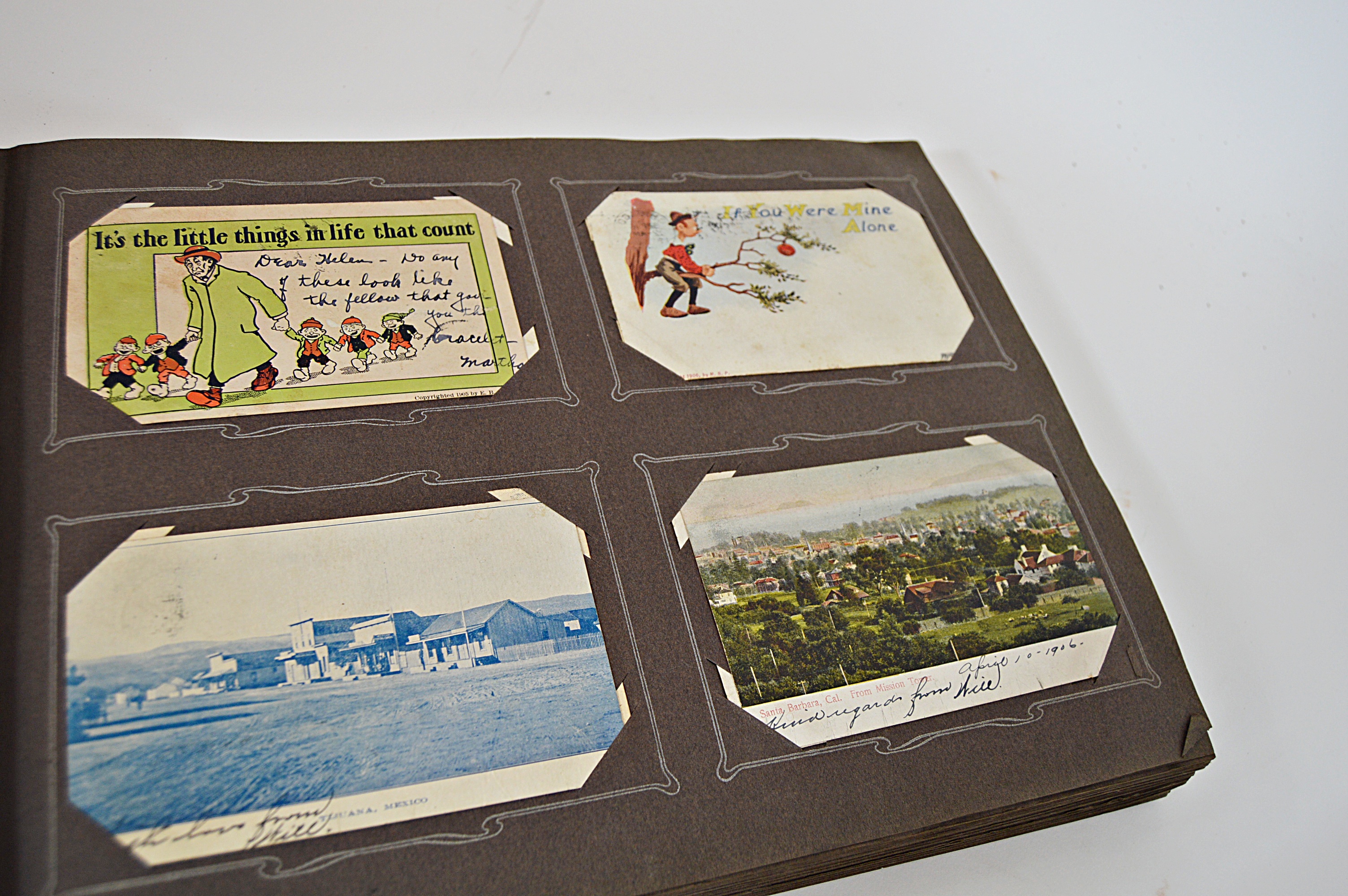 Early 20th Century Postal Souvenir Album