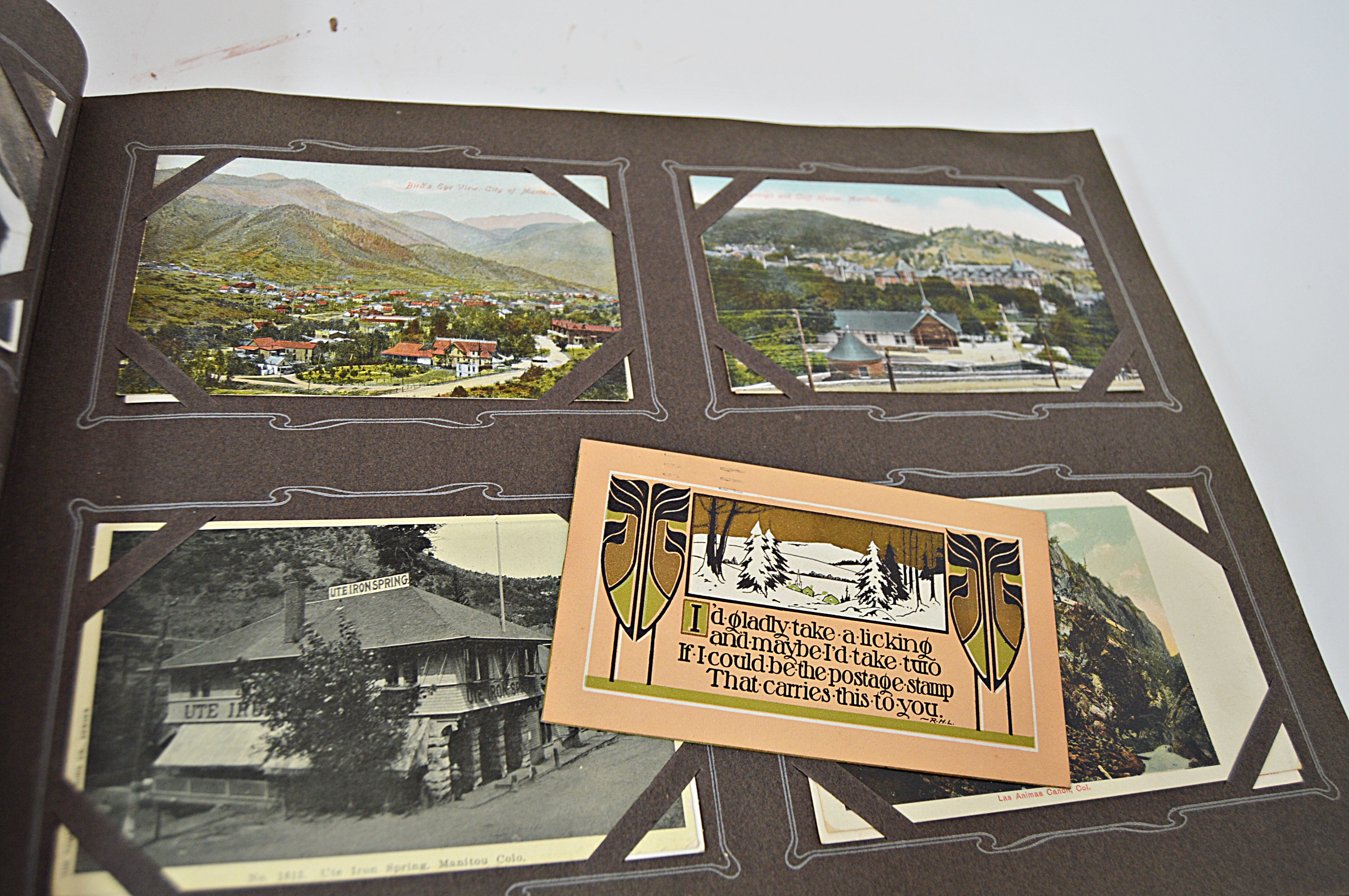Early 20th Century Postal Souvenir Album