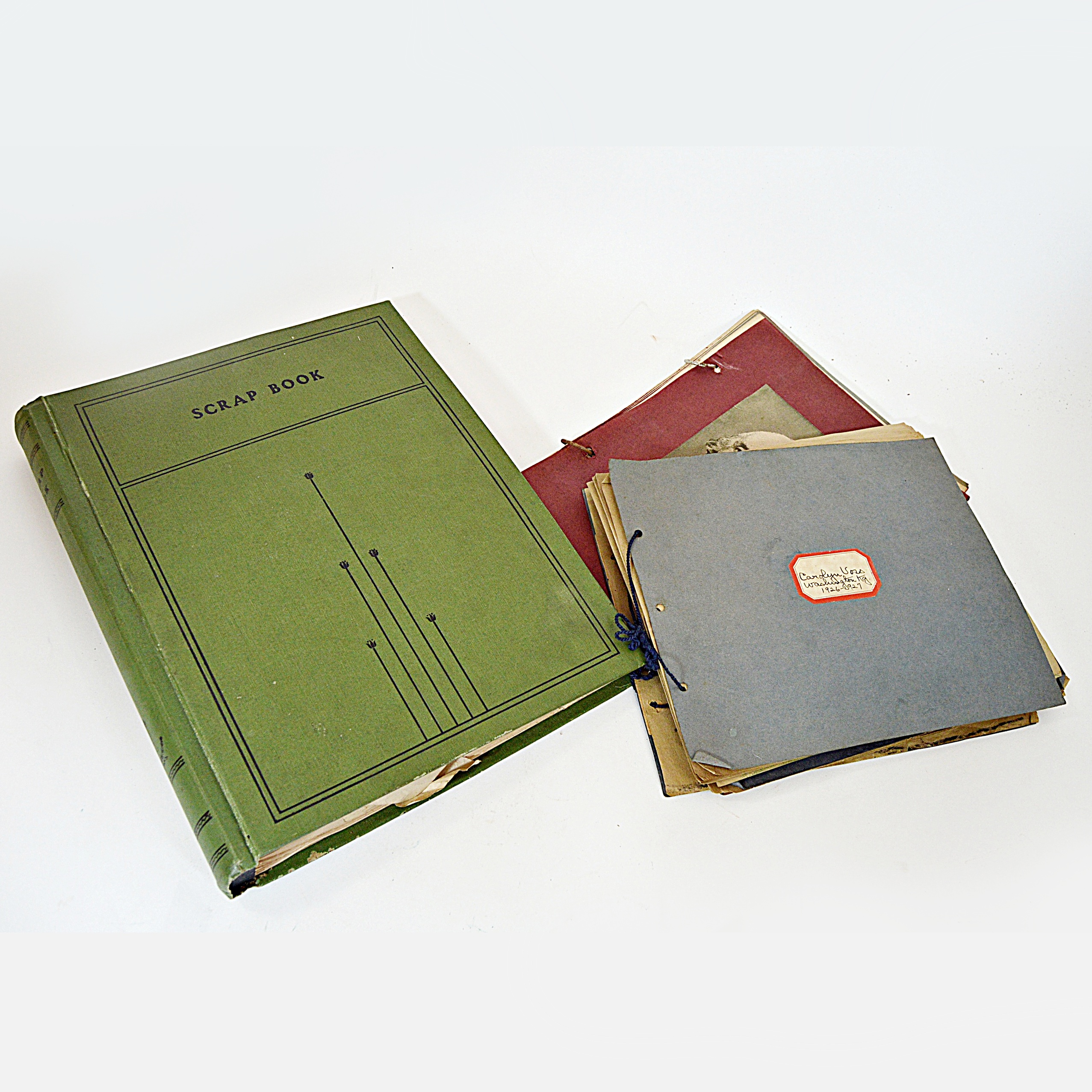 Vintage Scrapbooks with Pop-Up Valentines