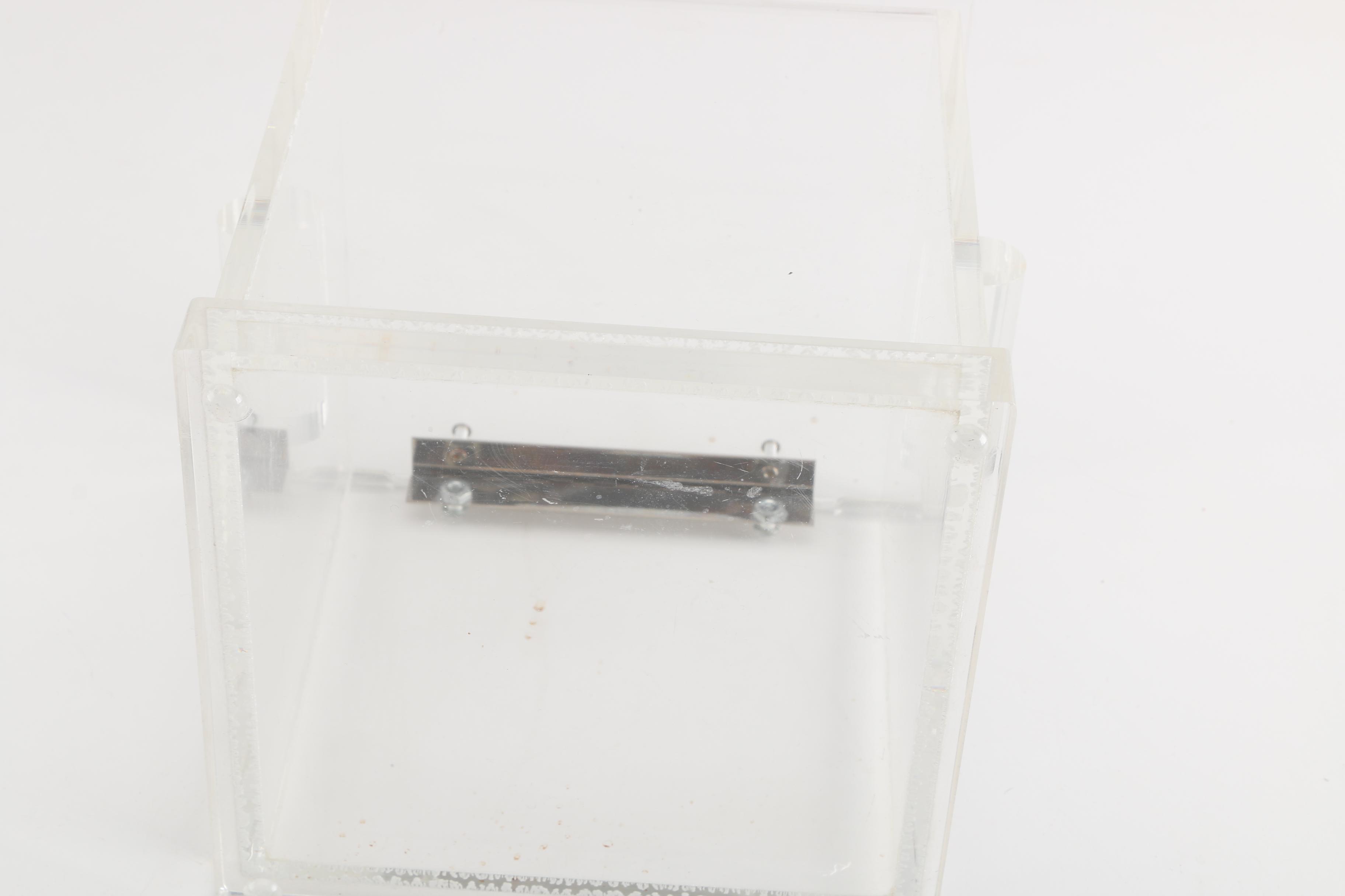 Clear Acrylic Box with Hinged Lid