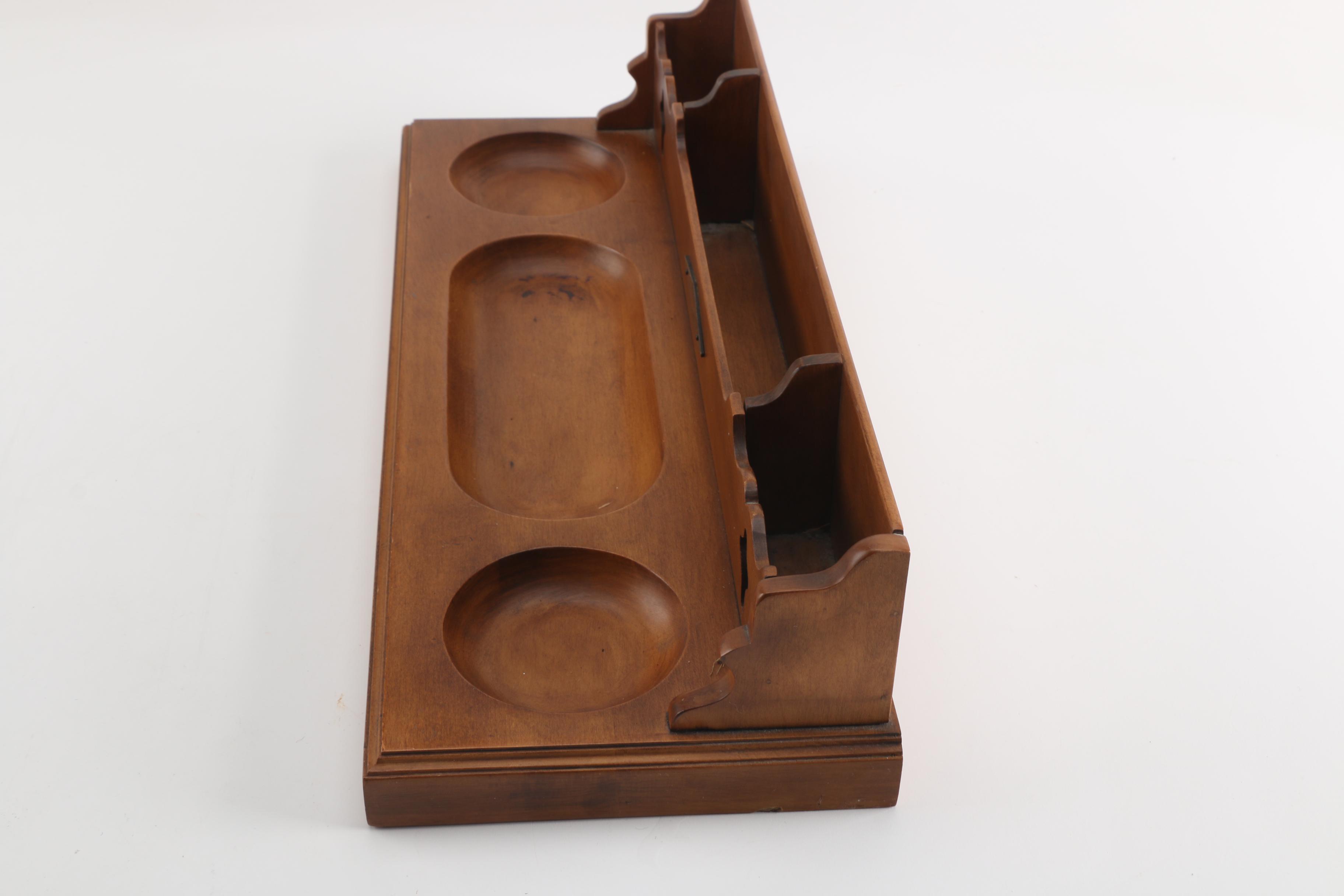 Wooden Desk Organizer