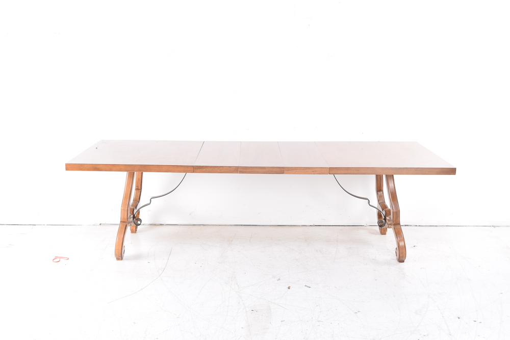 Mid-Century Expandable Dining Table by Thomasville