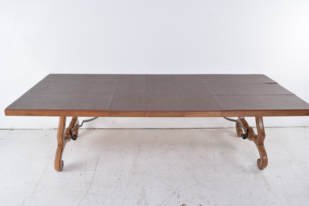 Mid-Century Expandable Dining Table by Thomasville