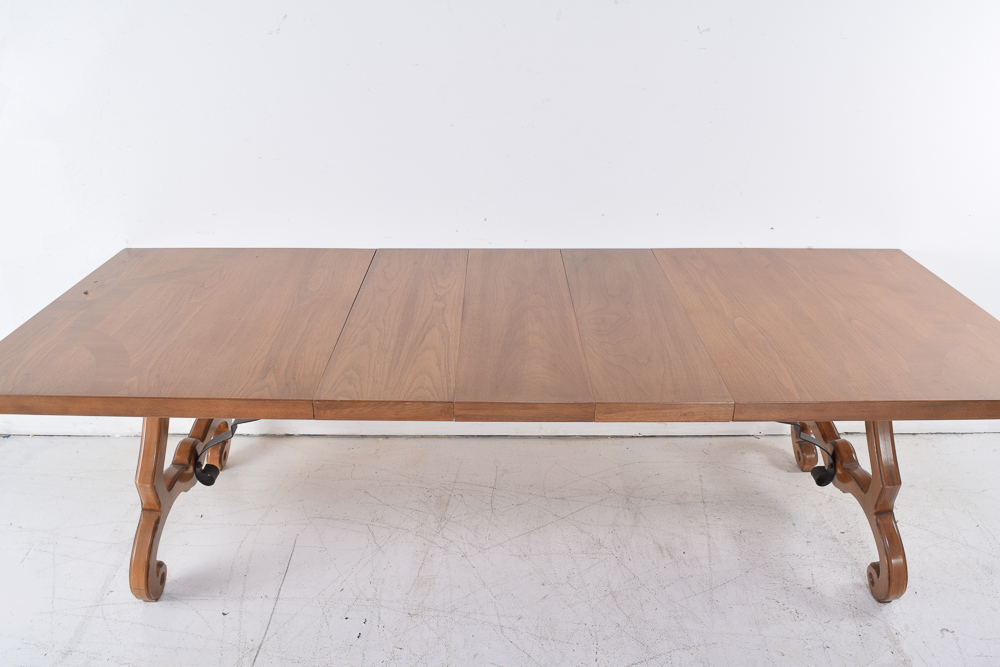 Mid-Century Expandable Dining Table by Thomasville
