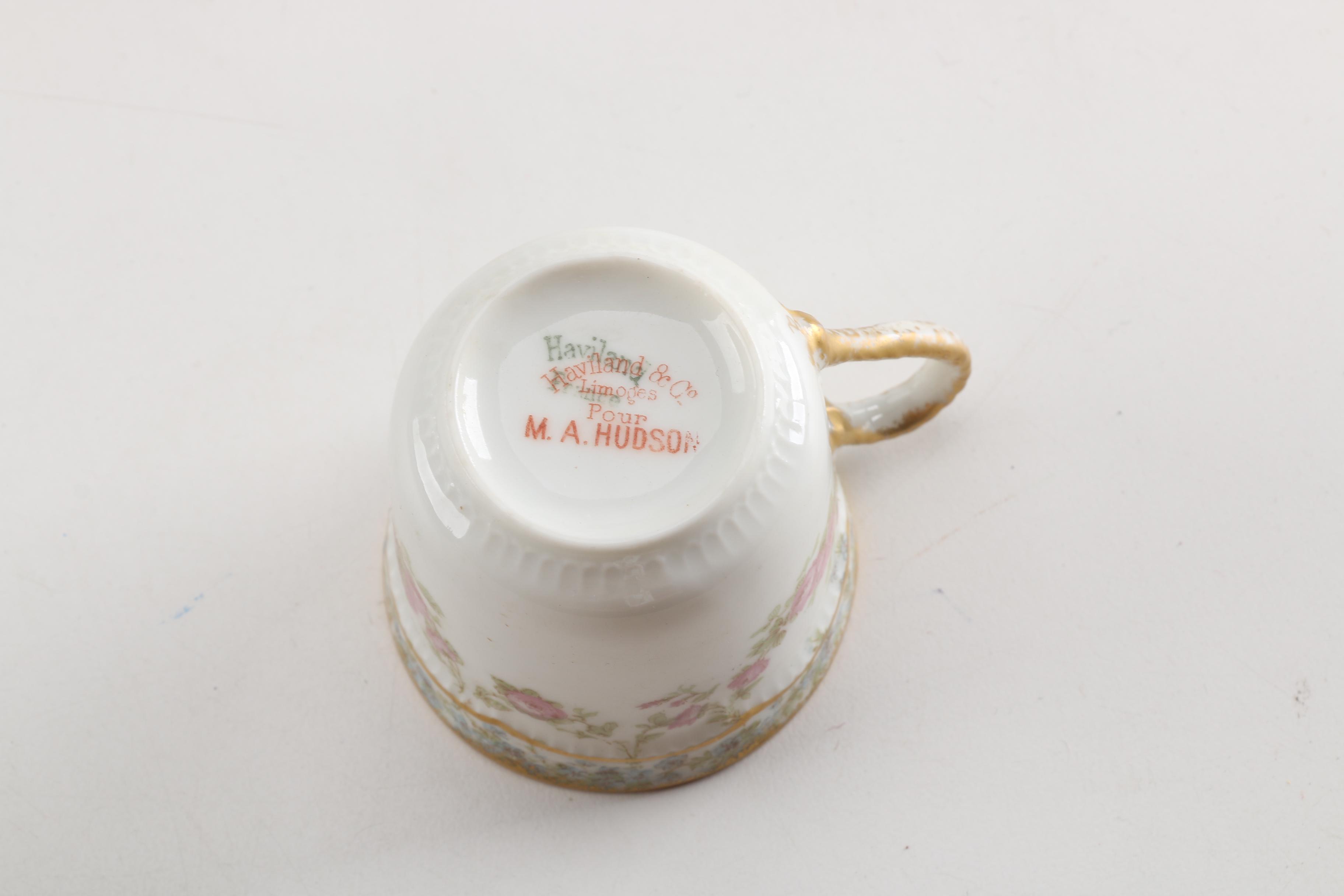 Porcelain Tableware Including  Krister Porzellan-Manufaktur Royal Ivory