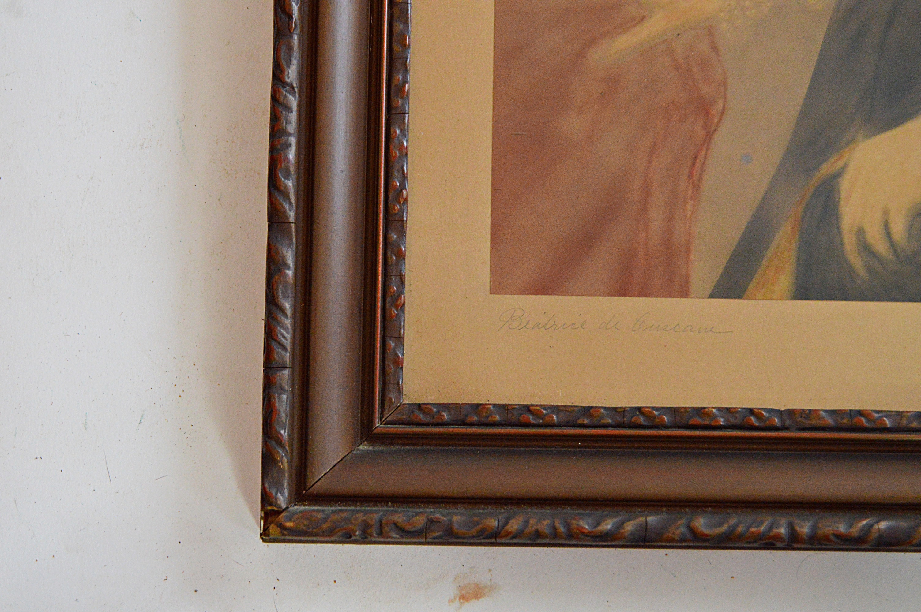 Copy After the Painting "Beatrice de Cusance" by Sir Anthony Van Dyck