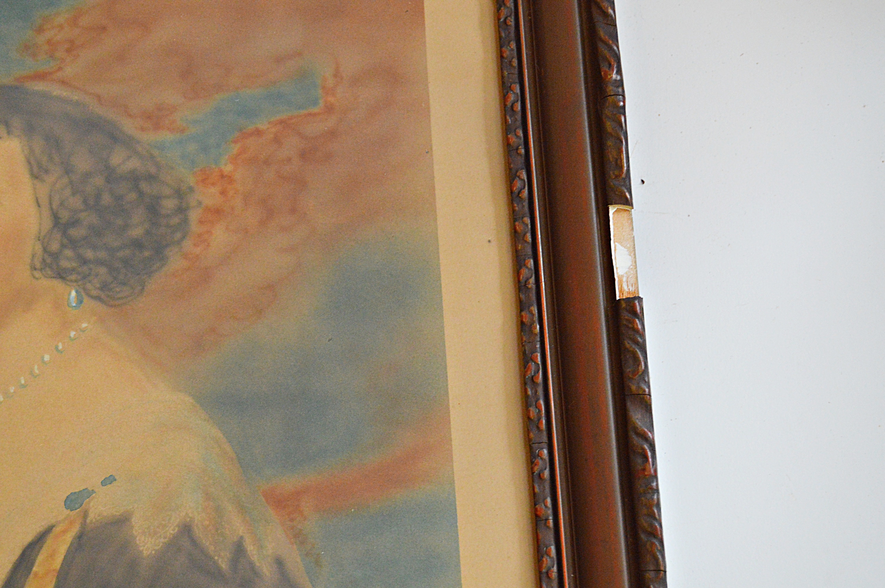 Copy After the Painting "Beatrice de Cusance" by Sir Anthony Van Dyck