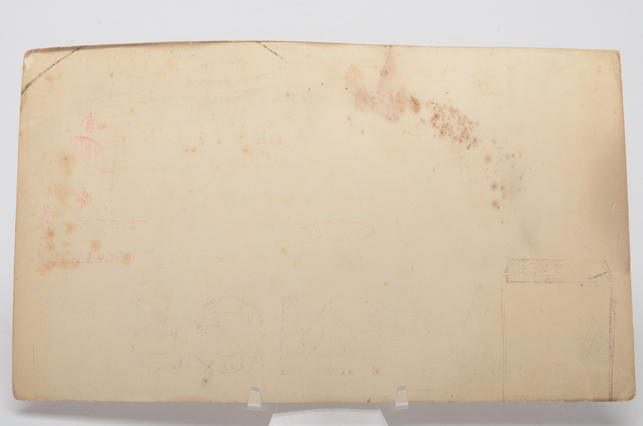 1930s "Wings Cigarettes" Cardboard Advertising Sign