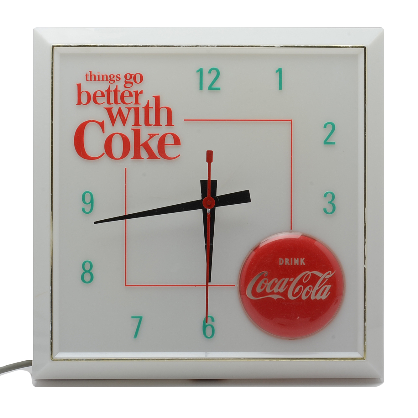 1960s Coca-Cola Clock