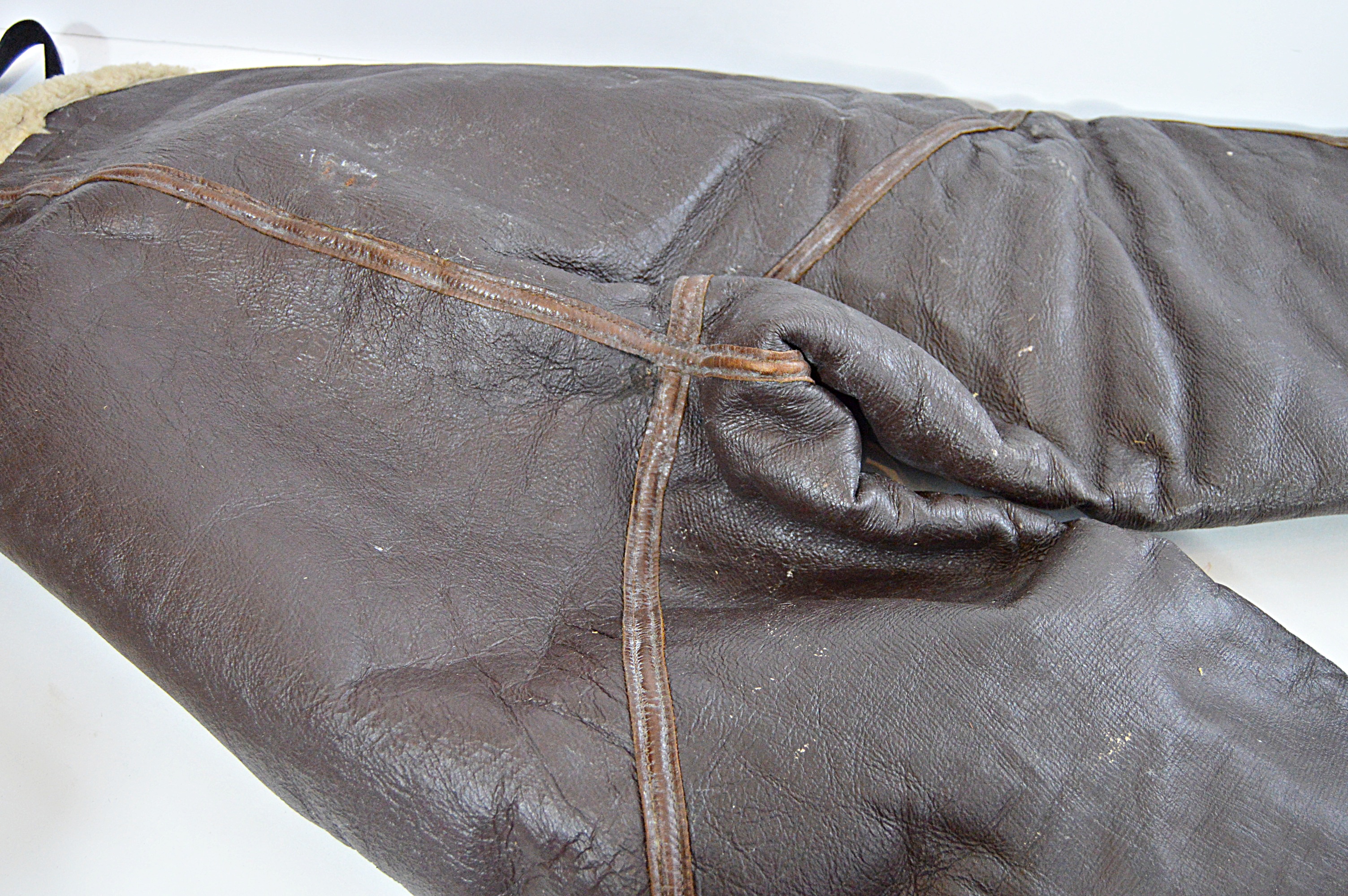 WWII Army Air Force Naval Aviator Sheepskin Winter Flight Trousers