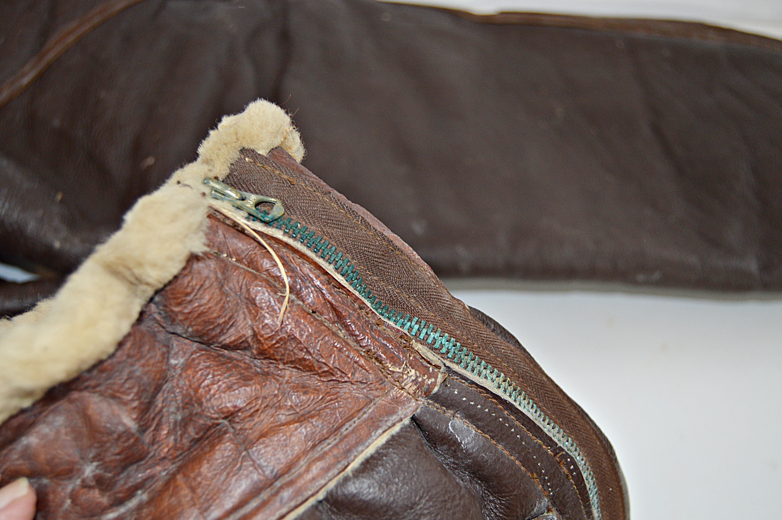 WWII Army Air Force Naval Aviator Sheepskin Winter Flight Trousers