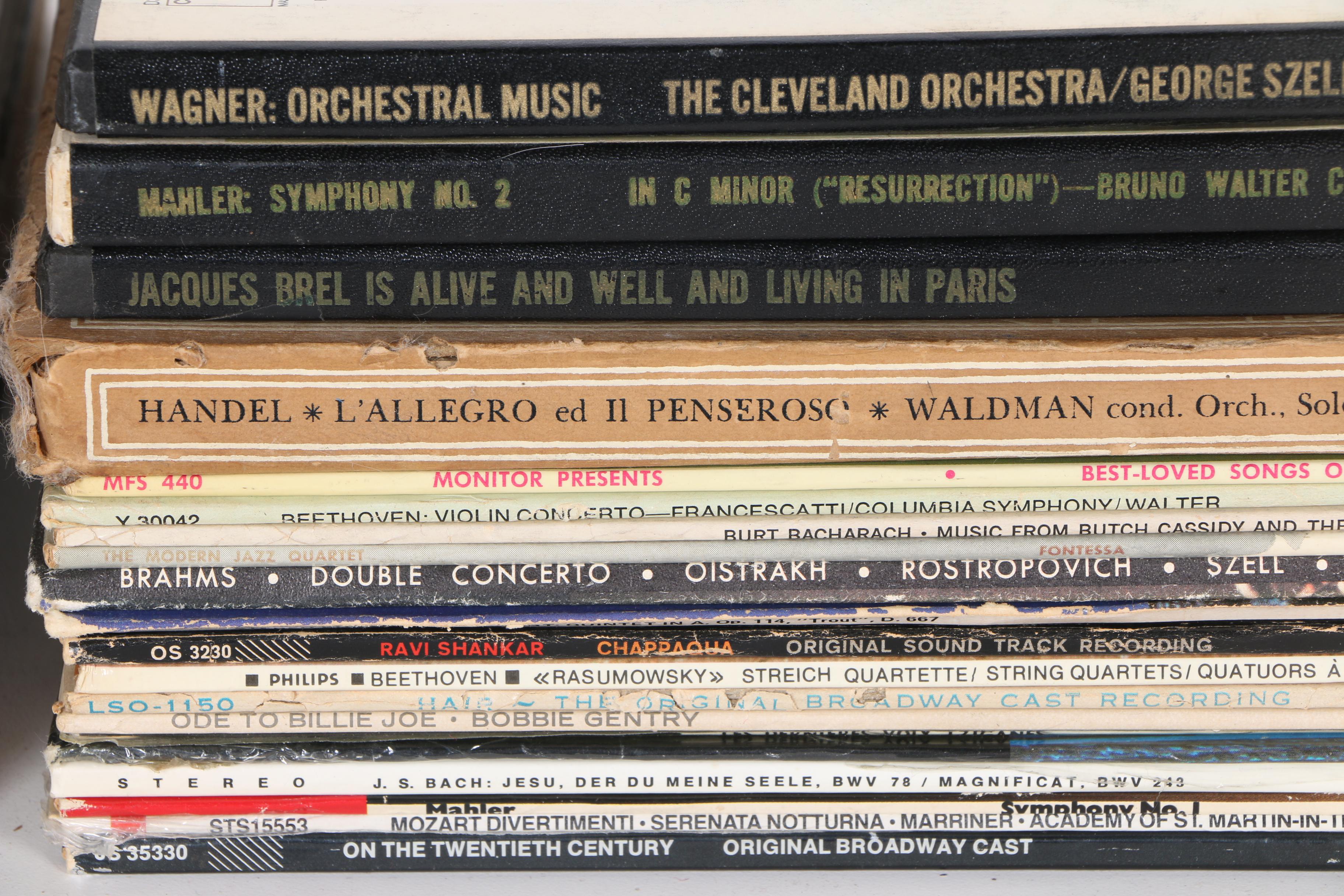 Bach, Herb Alpert, Yoska Nemeth And More Classical, Folk, Jazz and Showtune LPs