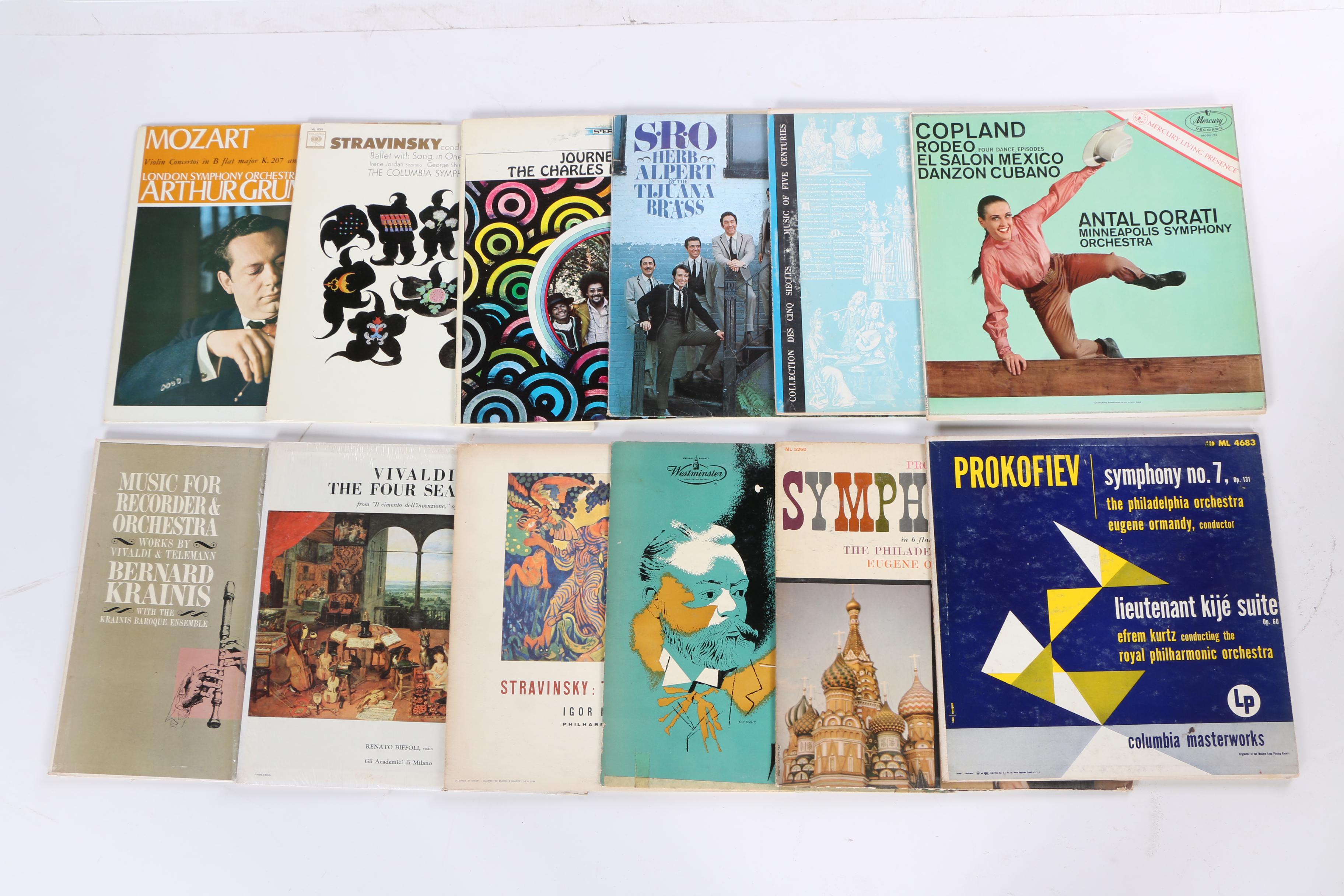 Bach, Herb Alpert, Yoska Nemeth And More Classical, Folk, Jazz and Showtune LPs