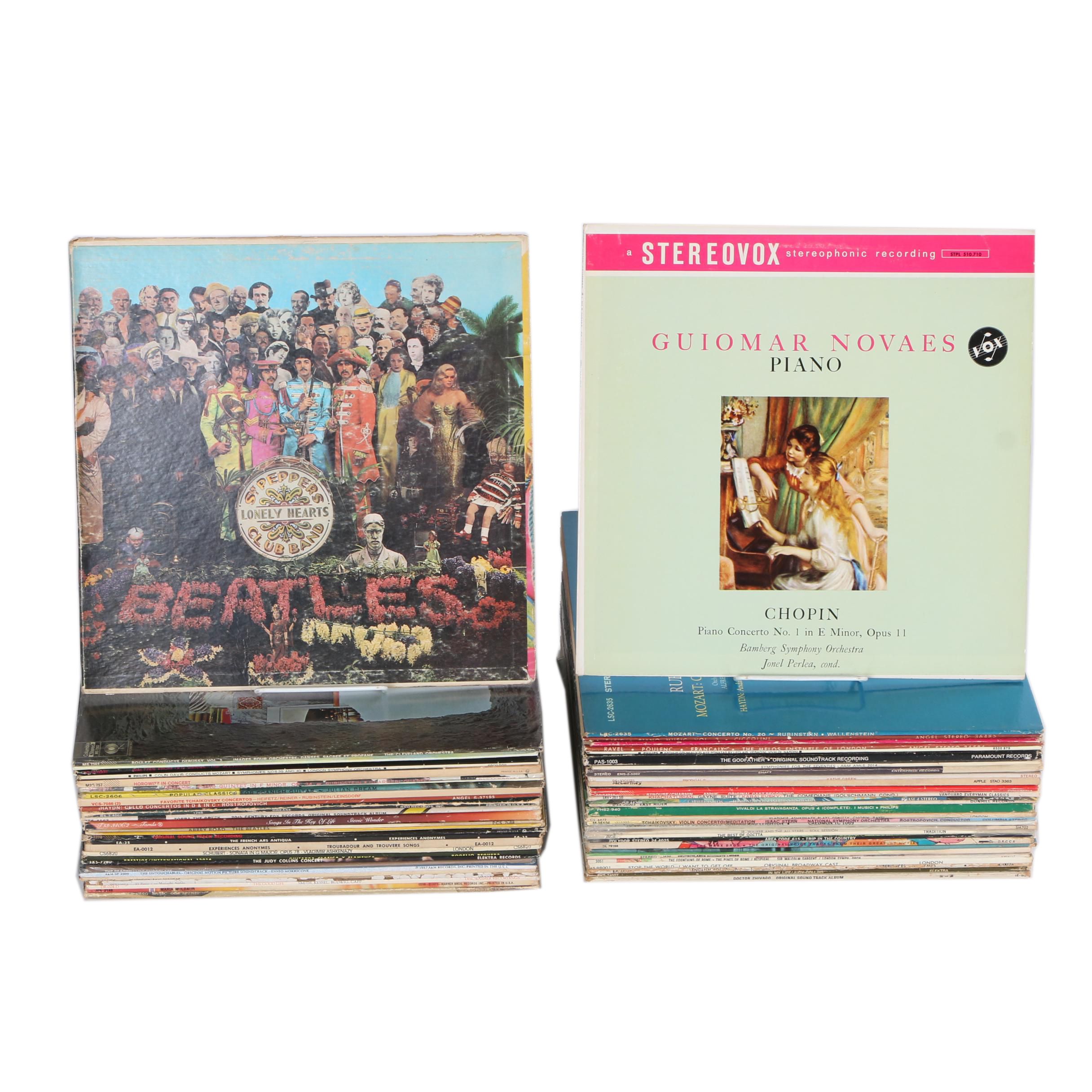 The Beatles, Ennio Morricone, Judy Collins And More Pop, Classical, Jazz, LPs