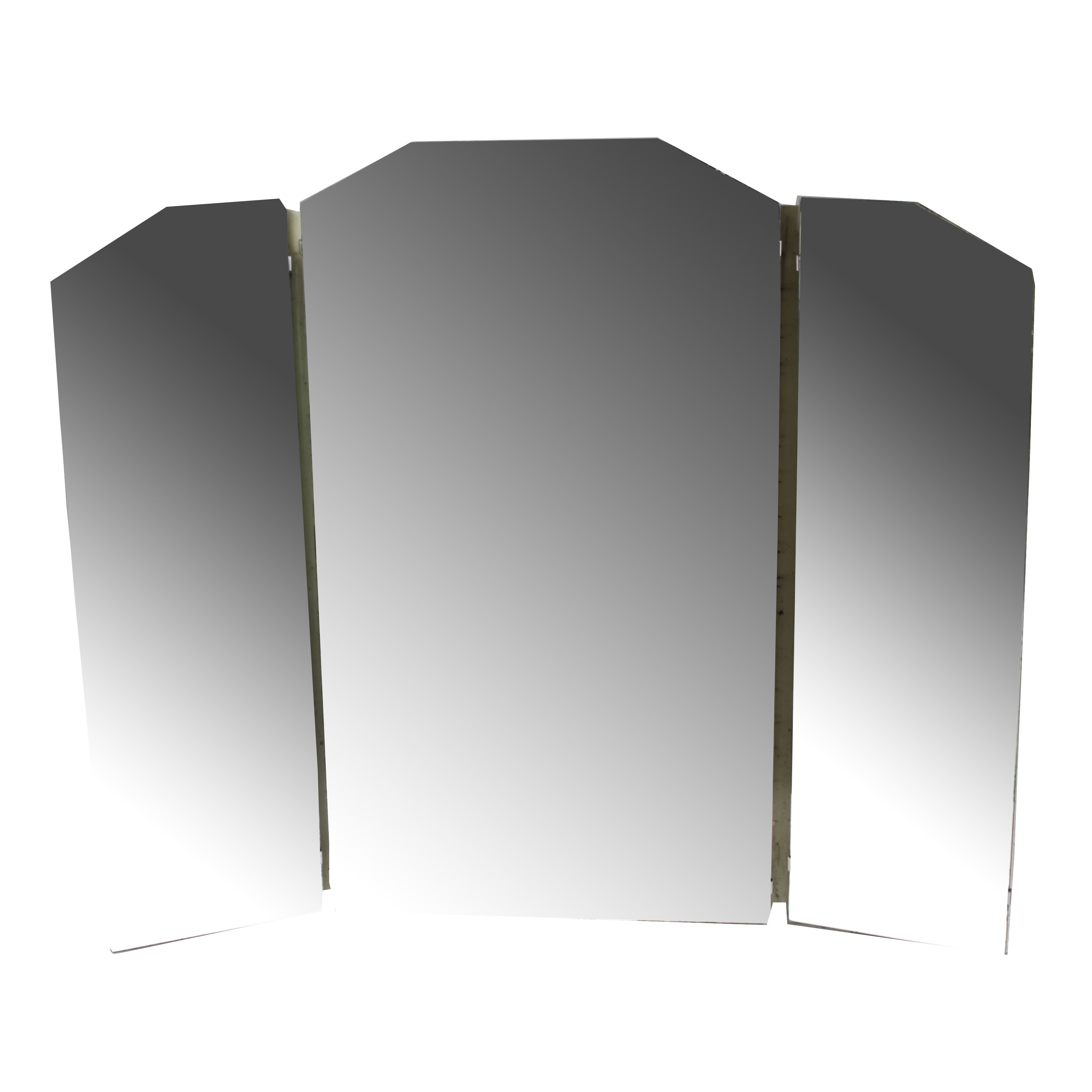 Vintage Three-Panel Medicine Cabinet by Dura Steel