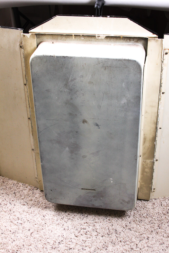 Vintage Three-Panel Medicine Cabinet by Dura Steel